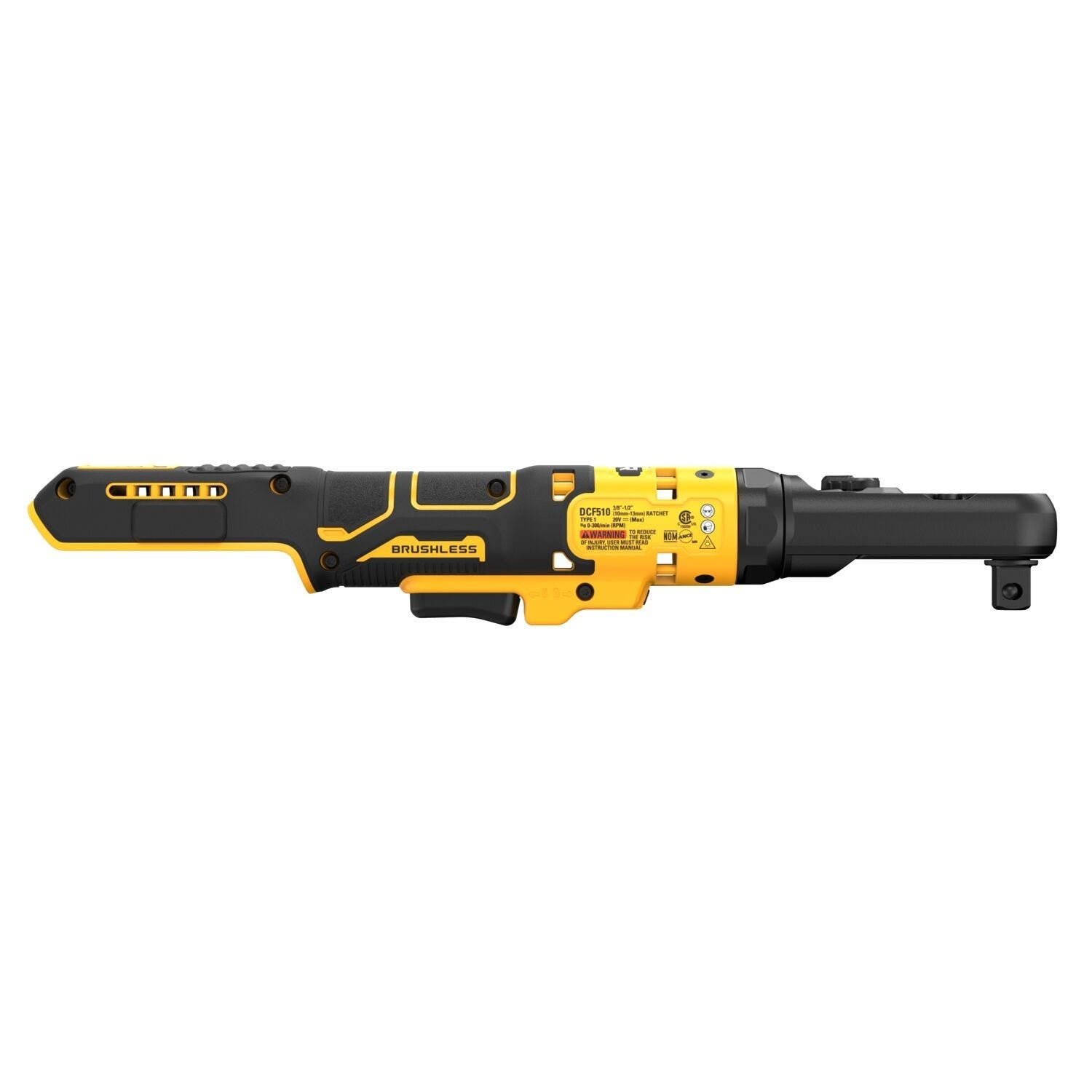 DeWalt DCF510GE1 20V MAX XR Brushless 3/8 in. - 1/2 in. Variable Speed Ratchet Wrench 1.7Ah POWERSTACK Kit