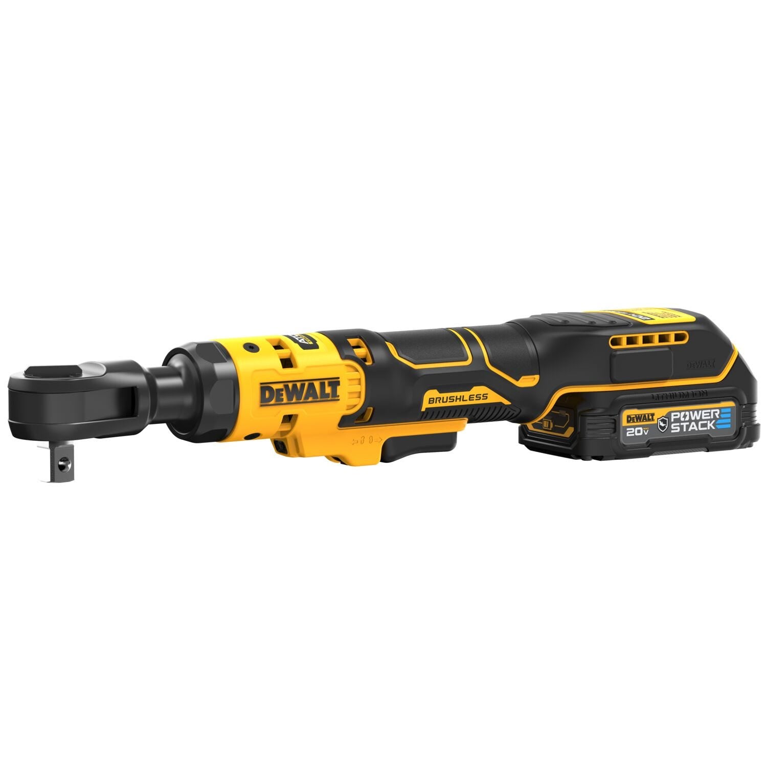 DeWalt DCF512GE1 ATOMIC 20V MAX Brushless 1/2 in. Ratchet POWERSTACK Oil-Resistant 1.7Ah Kit
