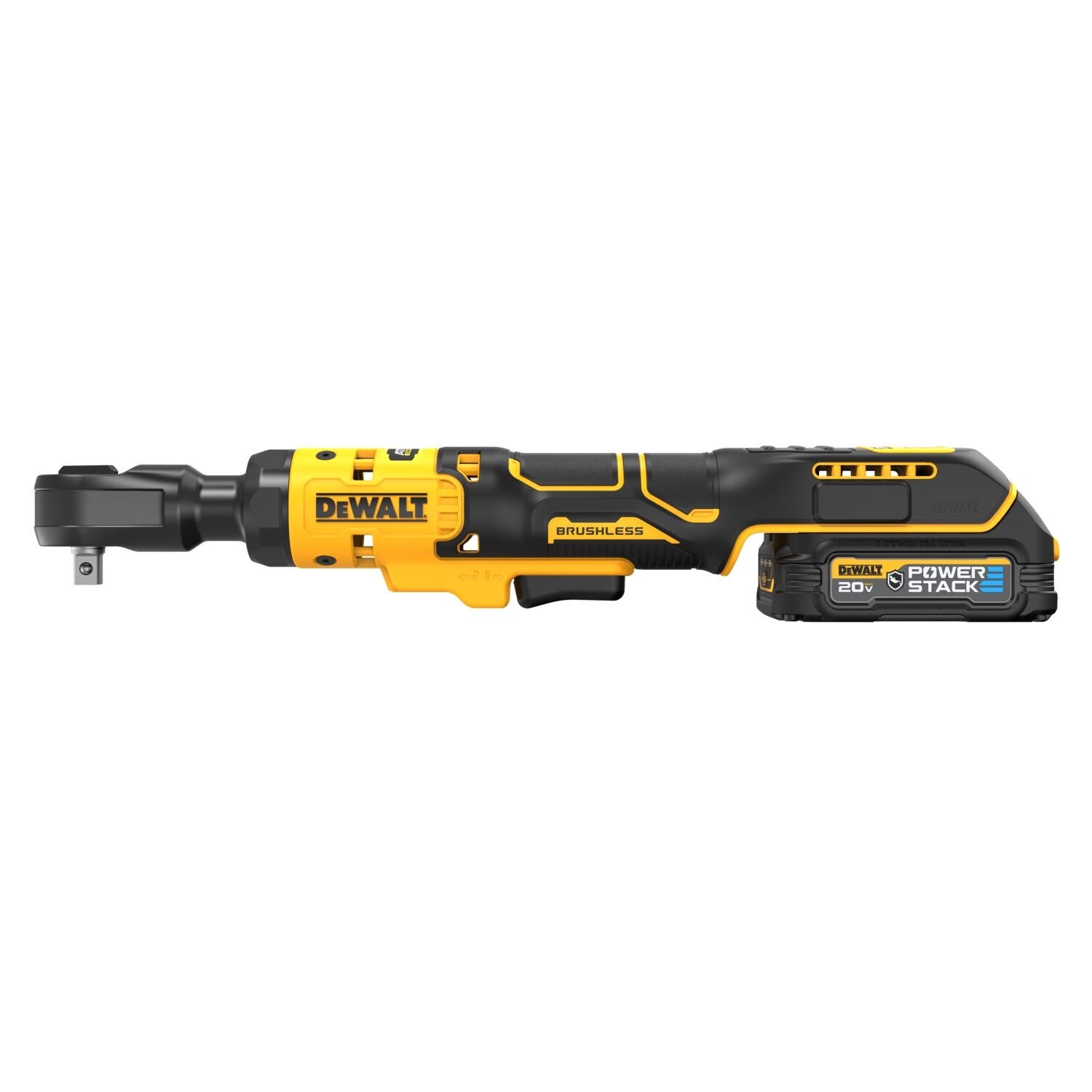 DeWalt DCF512GE1 ATOMIC 20V MAX Brushless 1/2 in. Ratchet POWERSTACK Oil-Resistant 1.7Ah Kit