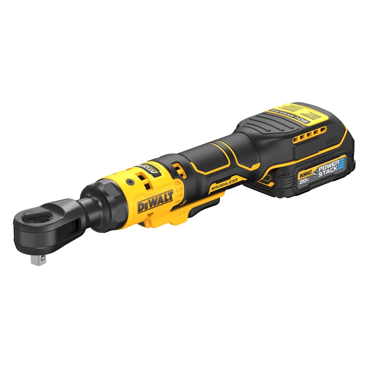DeWalt DCF512GE1 ATOMIC 20V MAX Brushless 1/2 in. Ratchet POWERSTACK Oil-Resistant 1.7Ah Kit