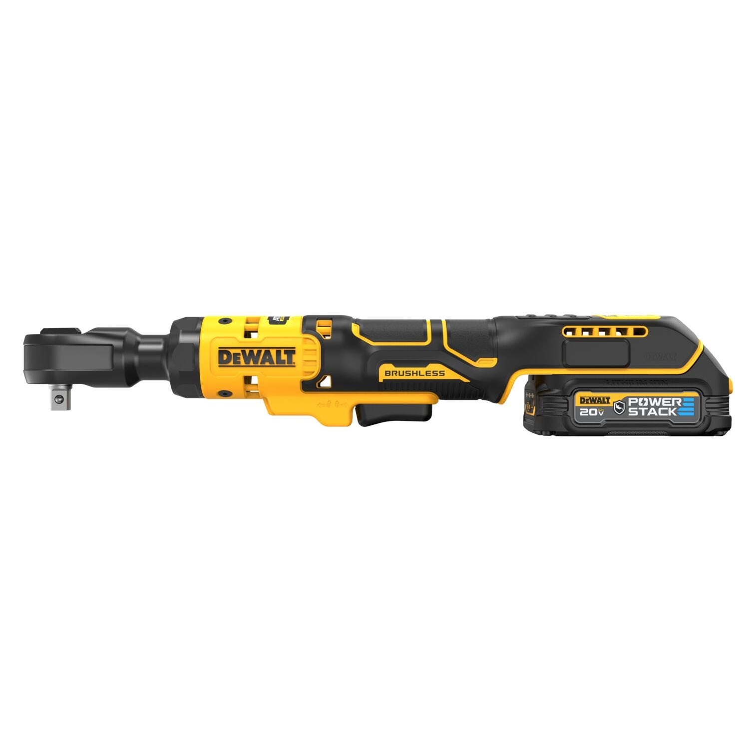 DeWalt DCF513GE1 ATOMIC 20V MAX Brushless 3/8 in. Ratchet POWERSTACK Oil-Resistant 1.7Ah Kit