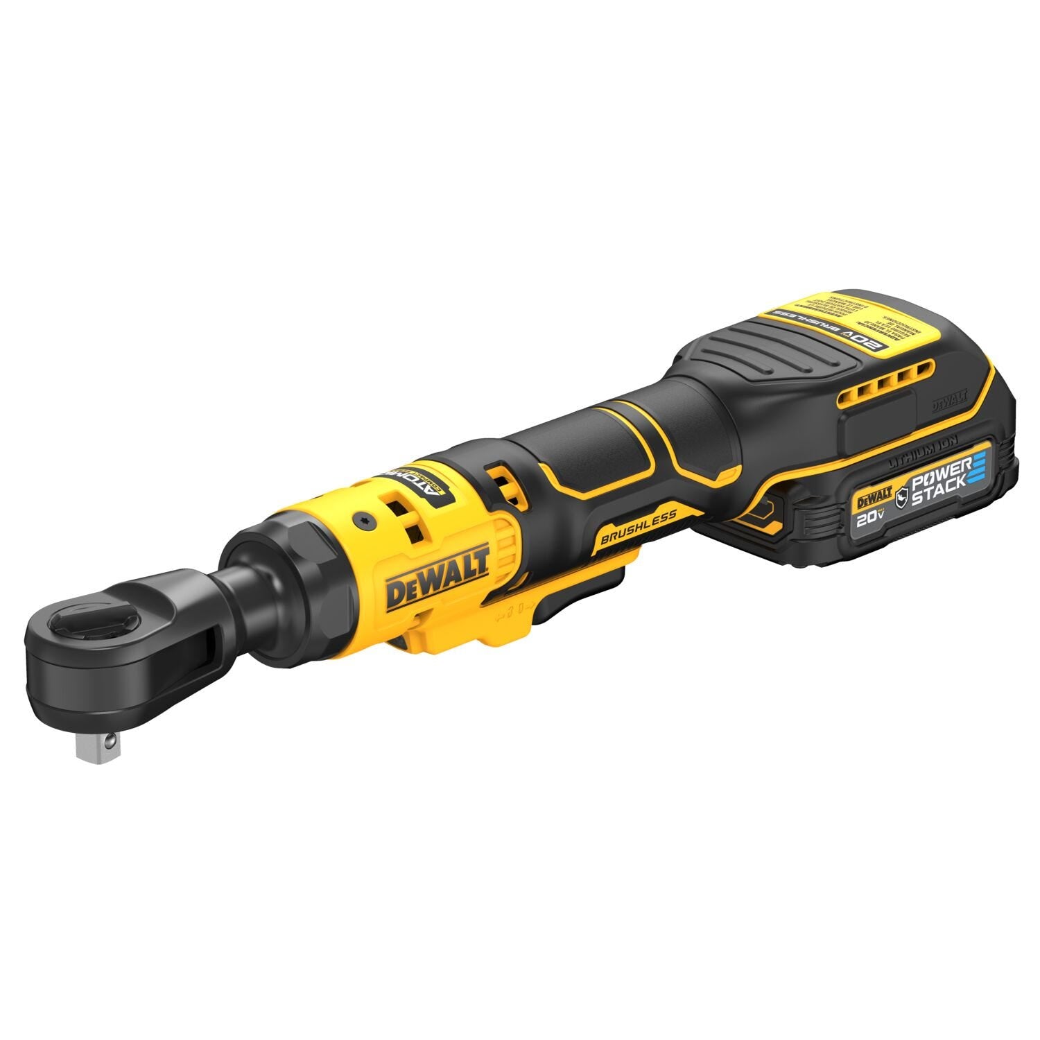 DeWalt DCF513GE1 ATOMIC 20V MAX Brushless 3/8 in. Ratchet POWERSTACK Oil-Resistant 1.7Ah Kit