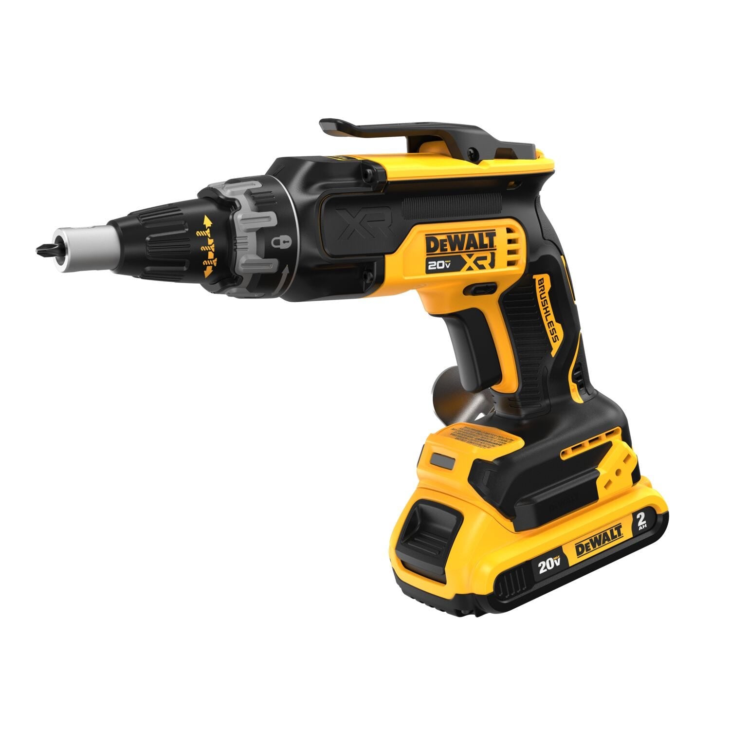 DeWalt DCF630D2 20V MAX XR Brushless Drywall Screwgun 2.0Ah Kit
