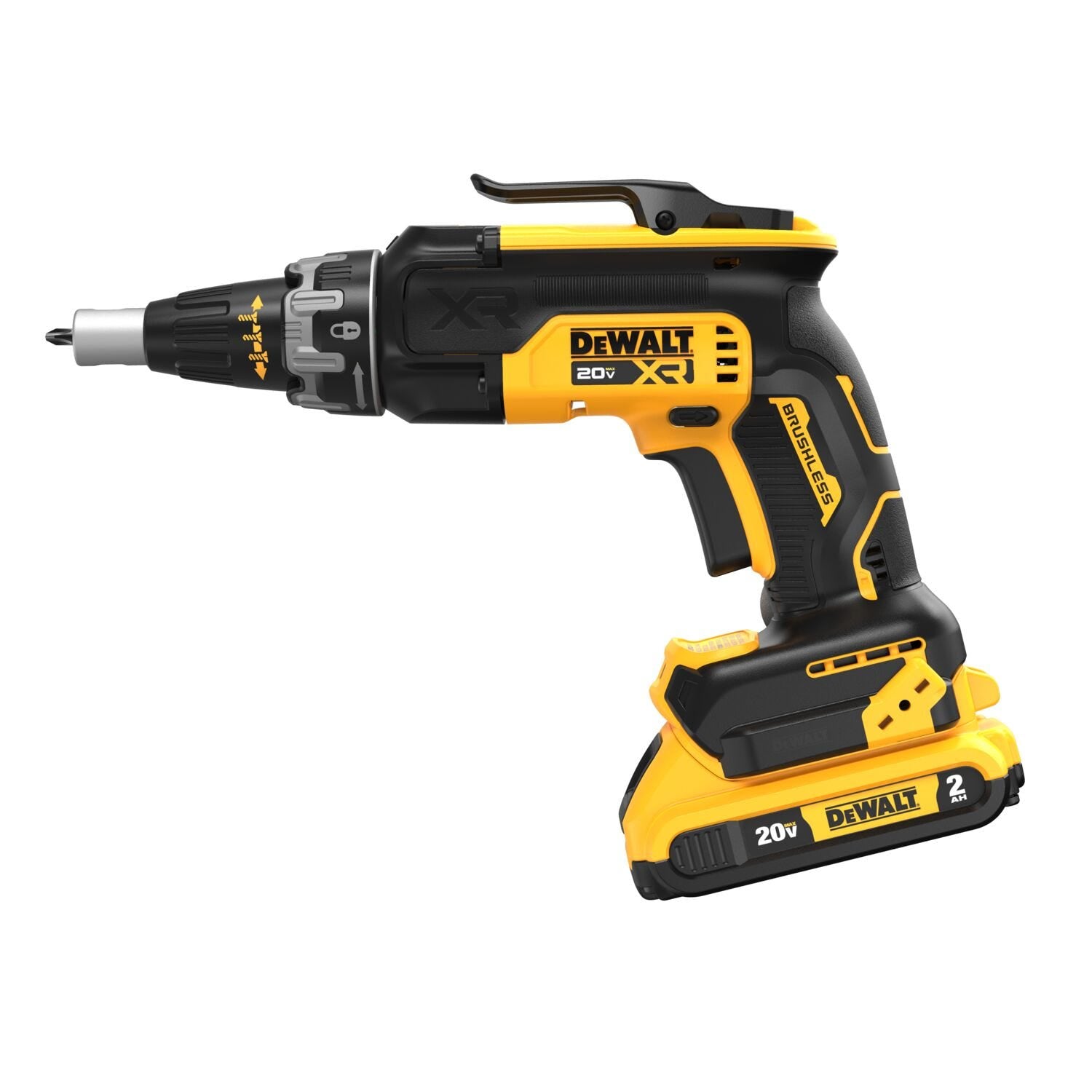 DeWalt DCF630D2 20V MAX XR Brushless Drywall Screwgun 2.0Ah Kit