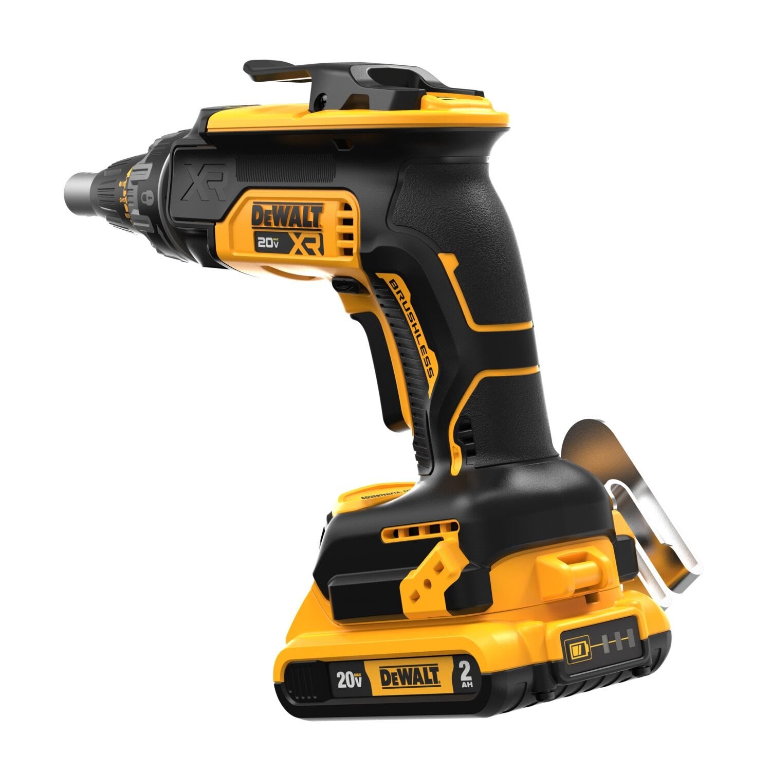 DeWalt DCF630D2 20V MAX XR Brushless Drywall Screwgun 2.0Ah Kit