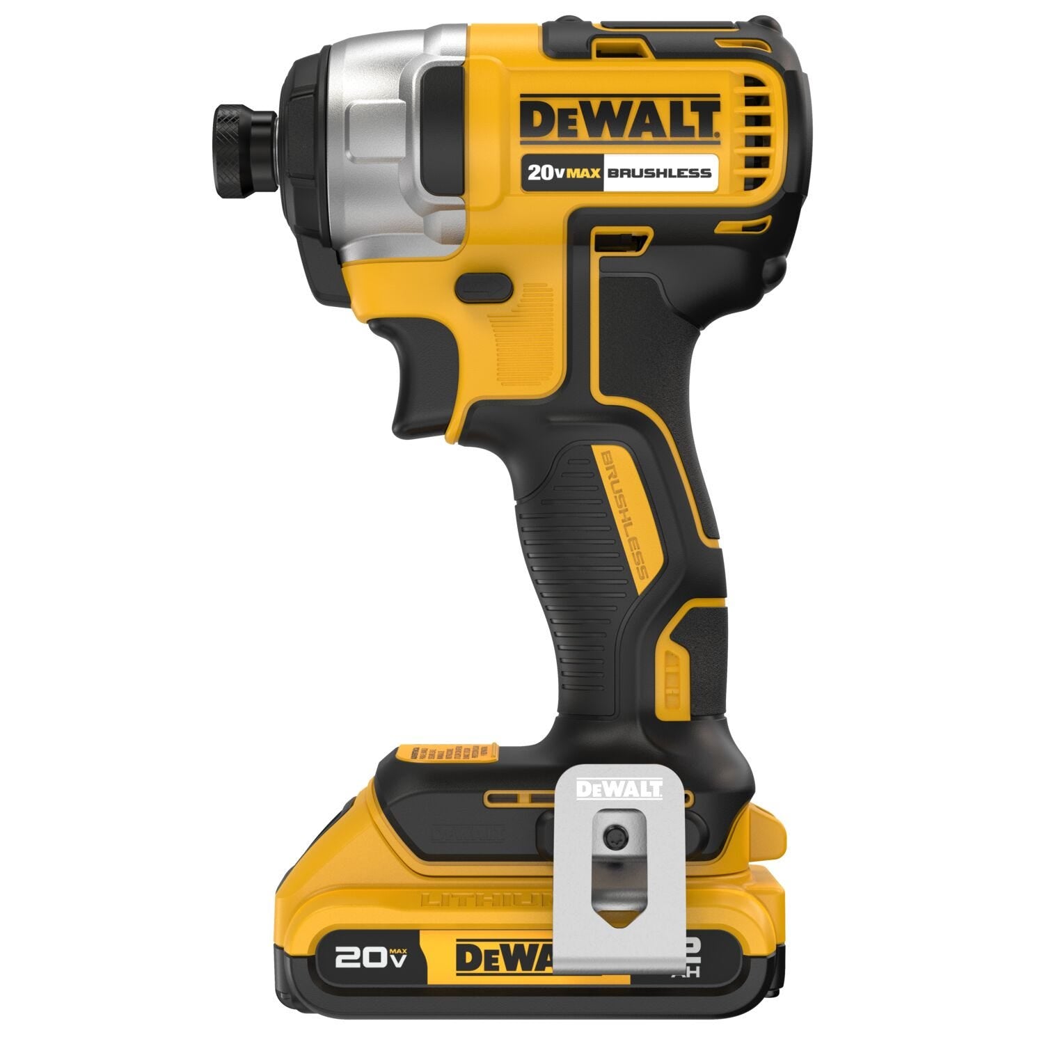 DeWalt DCF787D1 20V MAX Brushless 1/4 in. Impact Driver 2.0Ah Kit