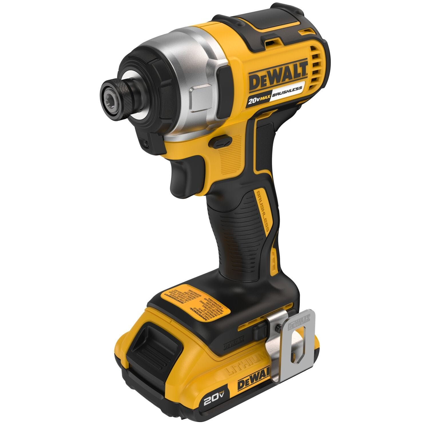 DeWalt DCF787D1 20V MAX Brushless 1/4 in. Impact Driver 2.0Ah Kit