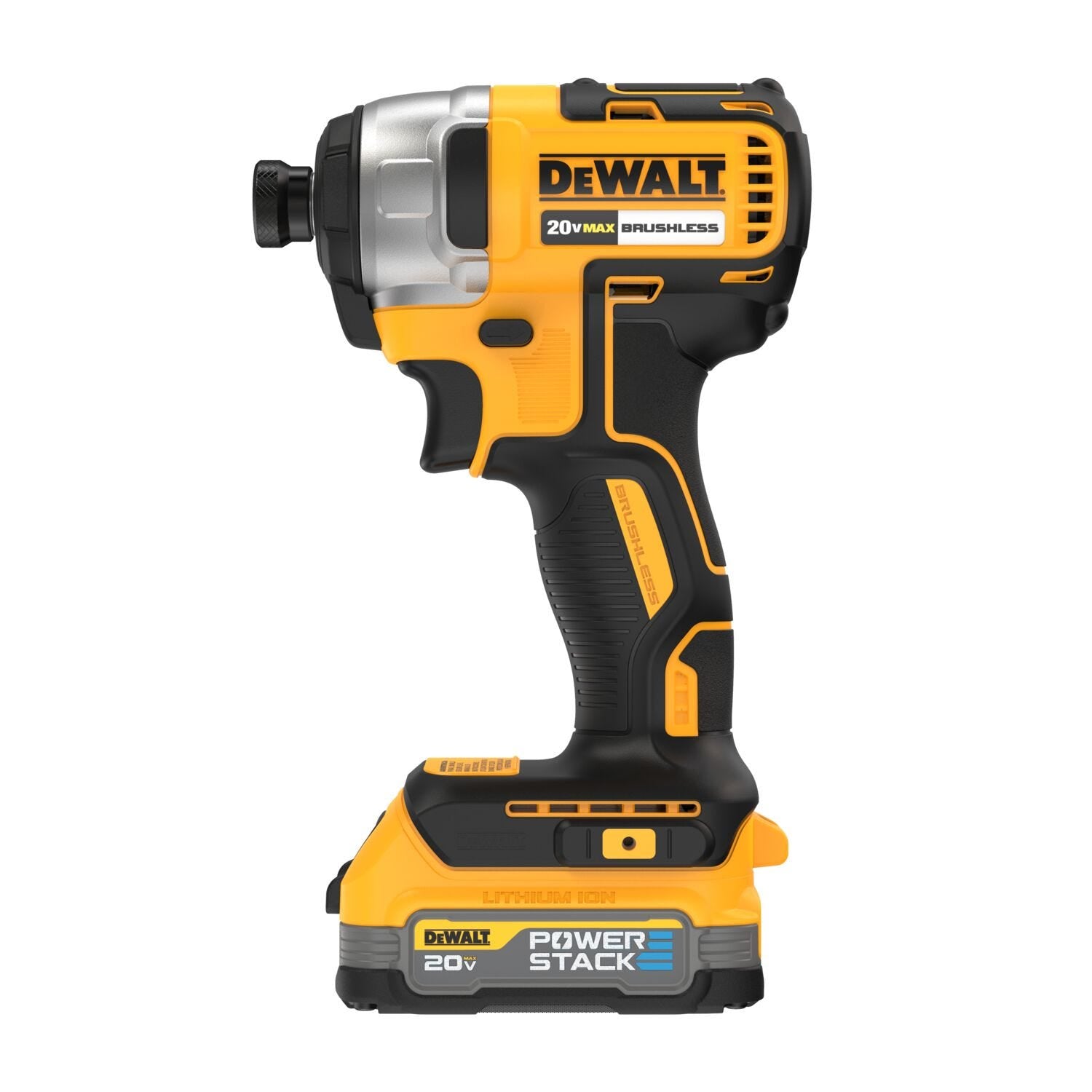 DeWalt DCF787E1 20V MAX Brushless 1/4 in. Impact Driver POWERSTACK 1.7Ah Kit