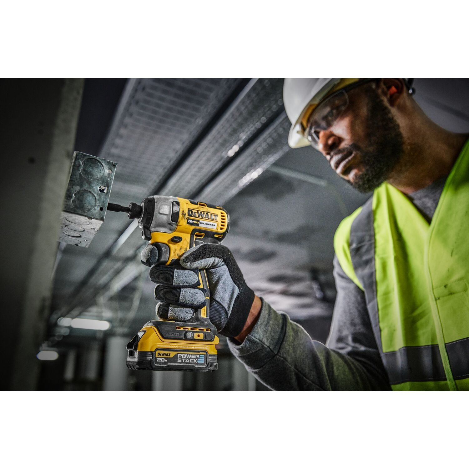 DeWalt DCF787E1 20V MAX Brushless 1/4 in. Impact Driver POWERSTACK 1.7Ah Kit