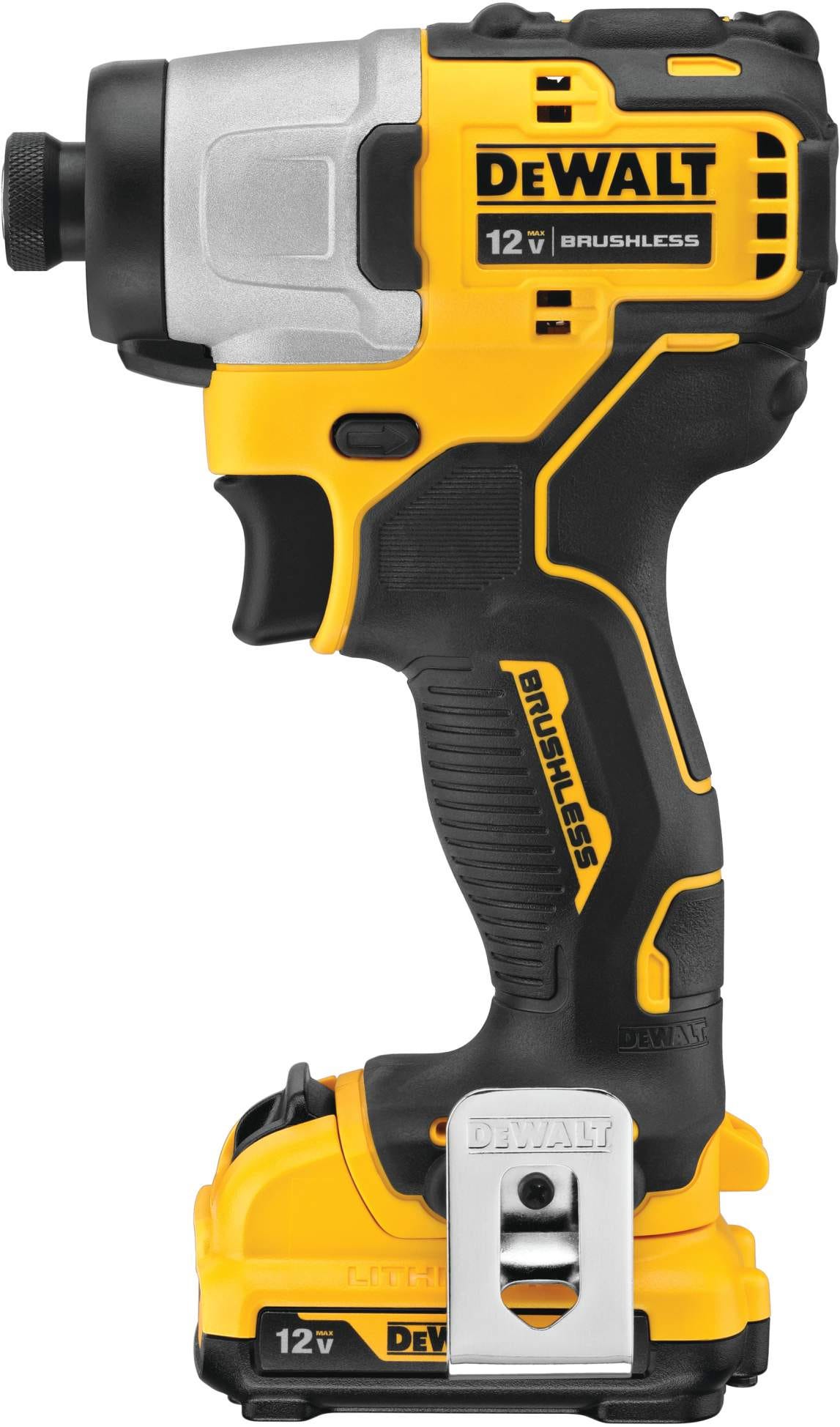 DeWALT DCF801F2 XTREME 12V MAX Brushless 1/4-inch Cordless Impact Driver 2.0Ah Kit