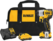 DeWALT DCF801F2 XTREME 12V MAX Brushless 1/4-inch Cordless Impact Driver 2.0Ah Kit