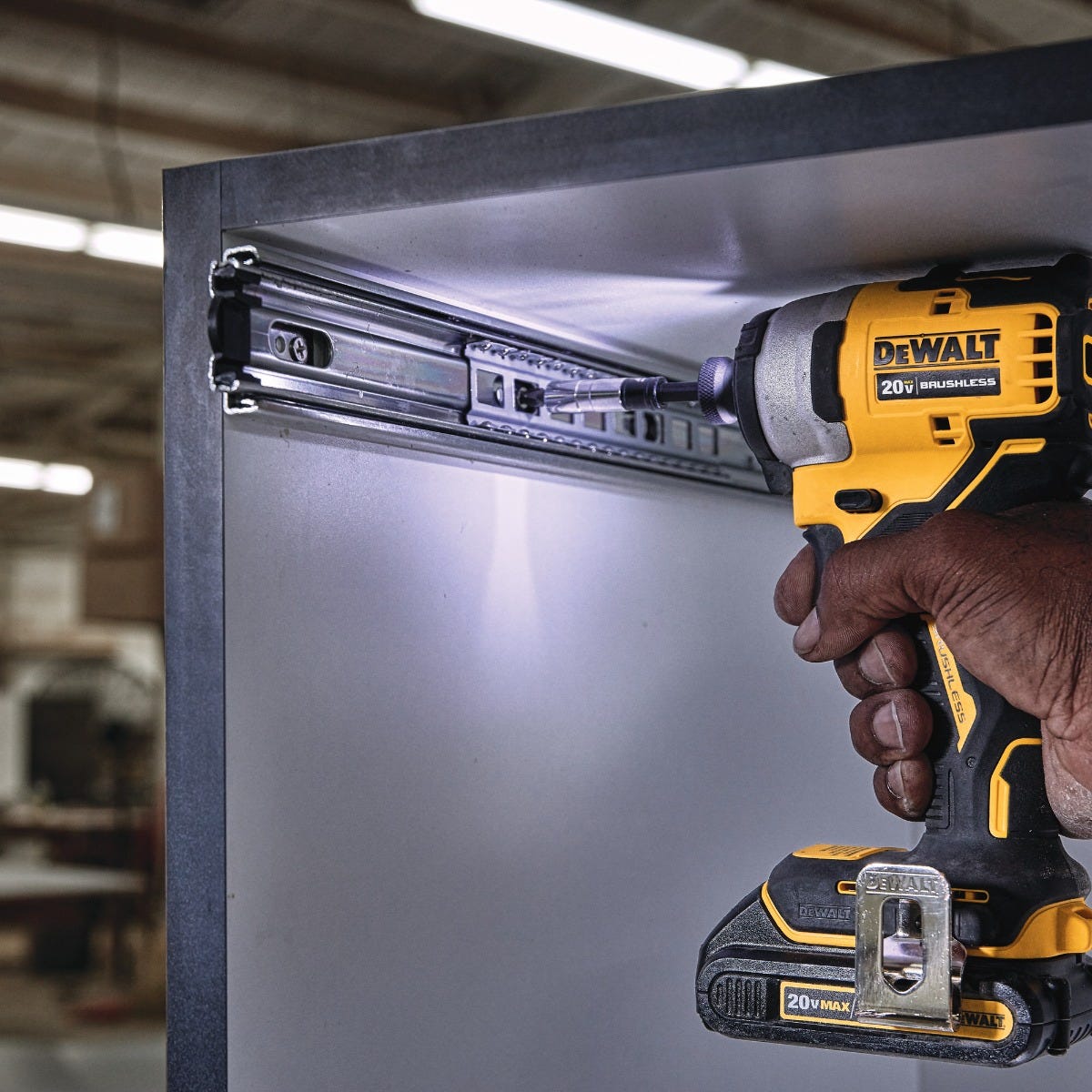 Dewalt DCF809B Atomic 20V MAX Brushless 1/4-inch Impact Driver, Tool Only