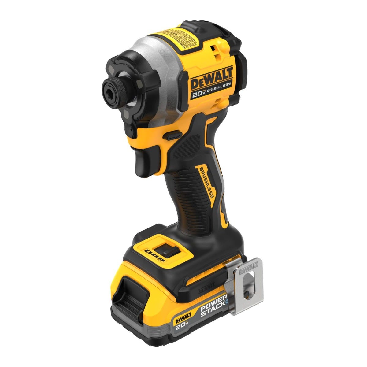 DeWalt DCF850E1 ATOMIC 20V MAX Brushless 3-Speed 1/4 in. Impact Driver 1.7Ah POWERSTACK Kit
