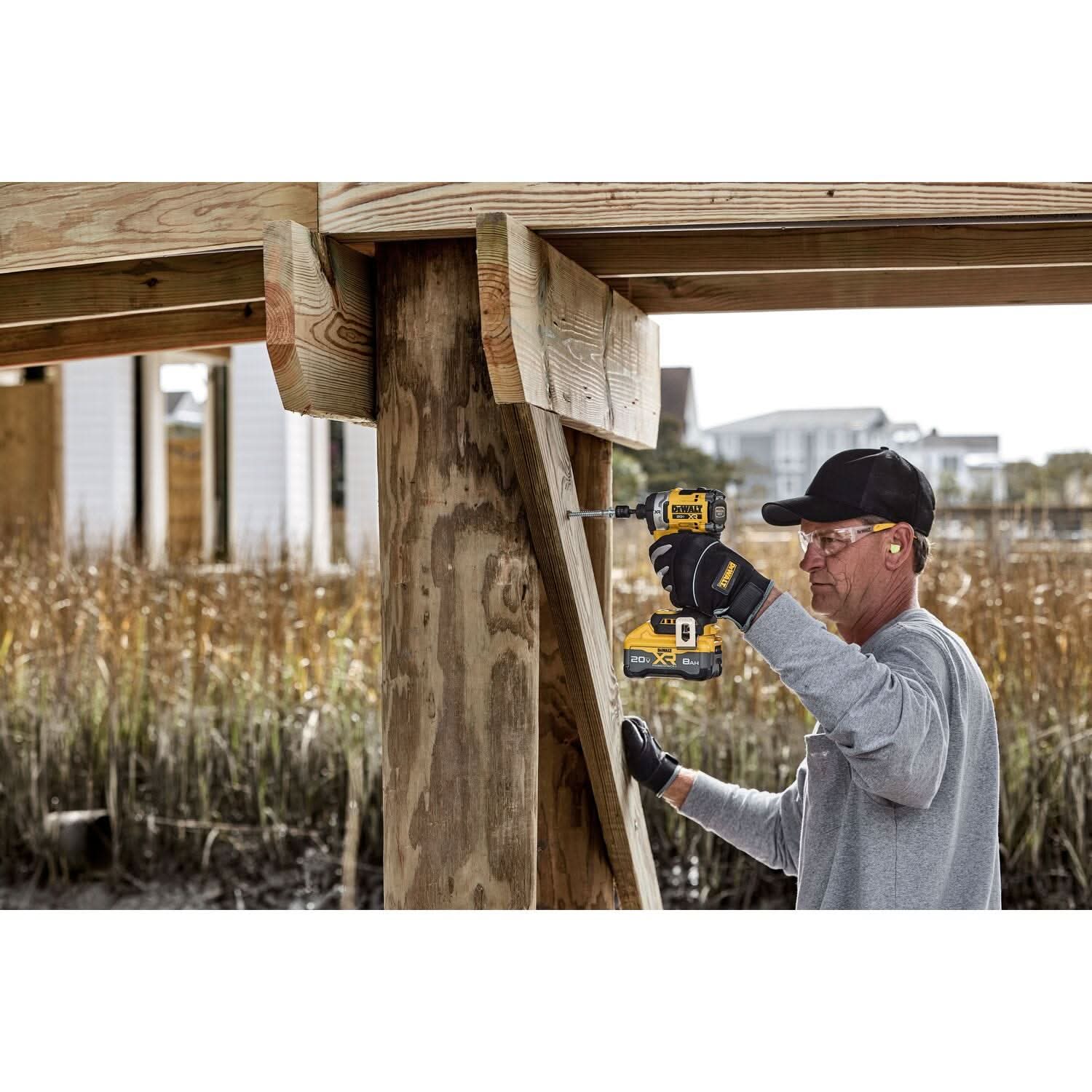 DeWalt 20V MAX XR Brushless 3-Speed High Torque 1/4 in. Impact Driver with 20V MAX XR POWERPACK 8.0Ah Battery