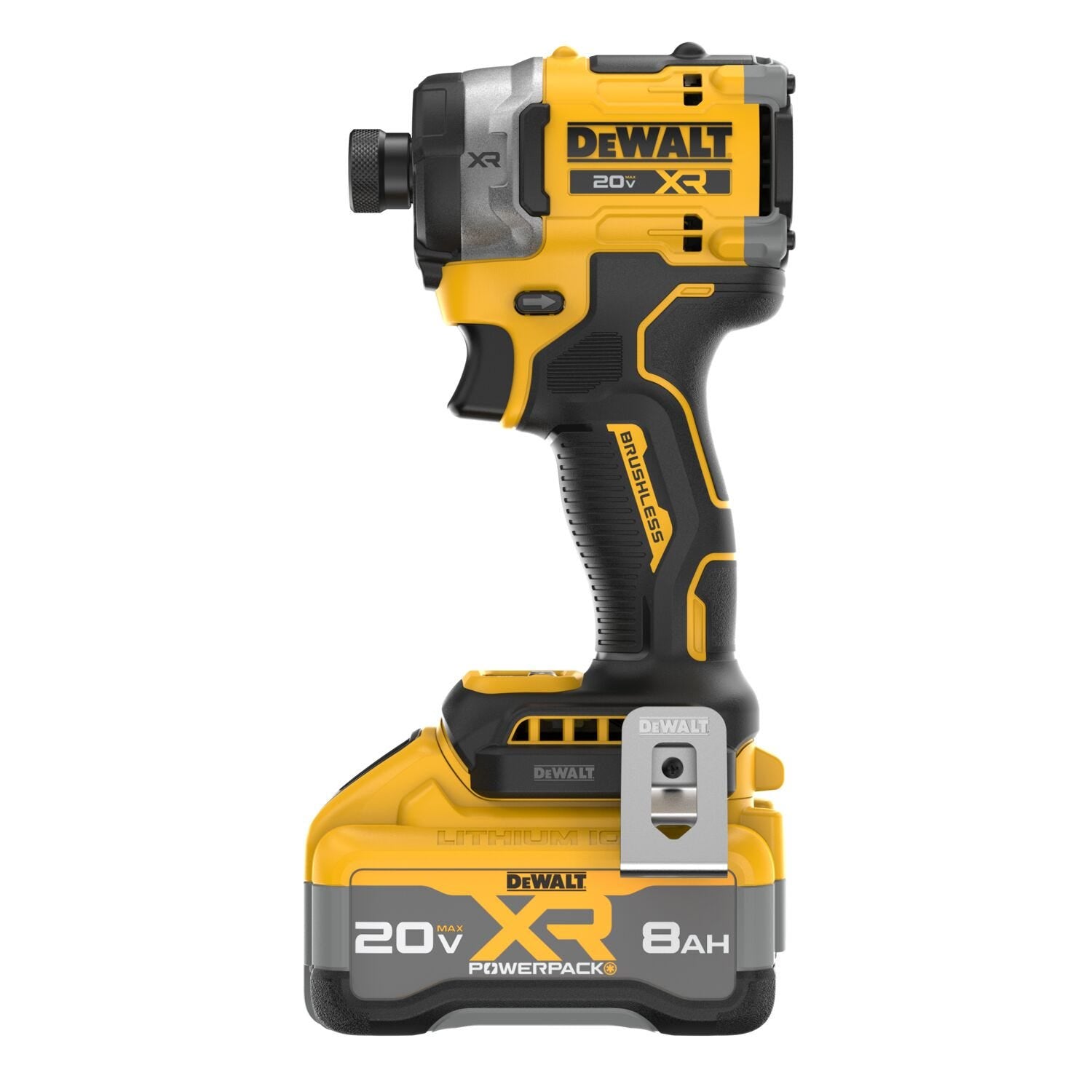 DeWalt DCF860WW1 20V MAX XR Brushless 3-Speed High Torque 1/4 in. Impact Driver POWERPACK 8.0Ah Kit