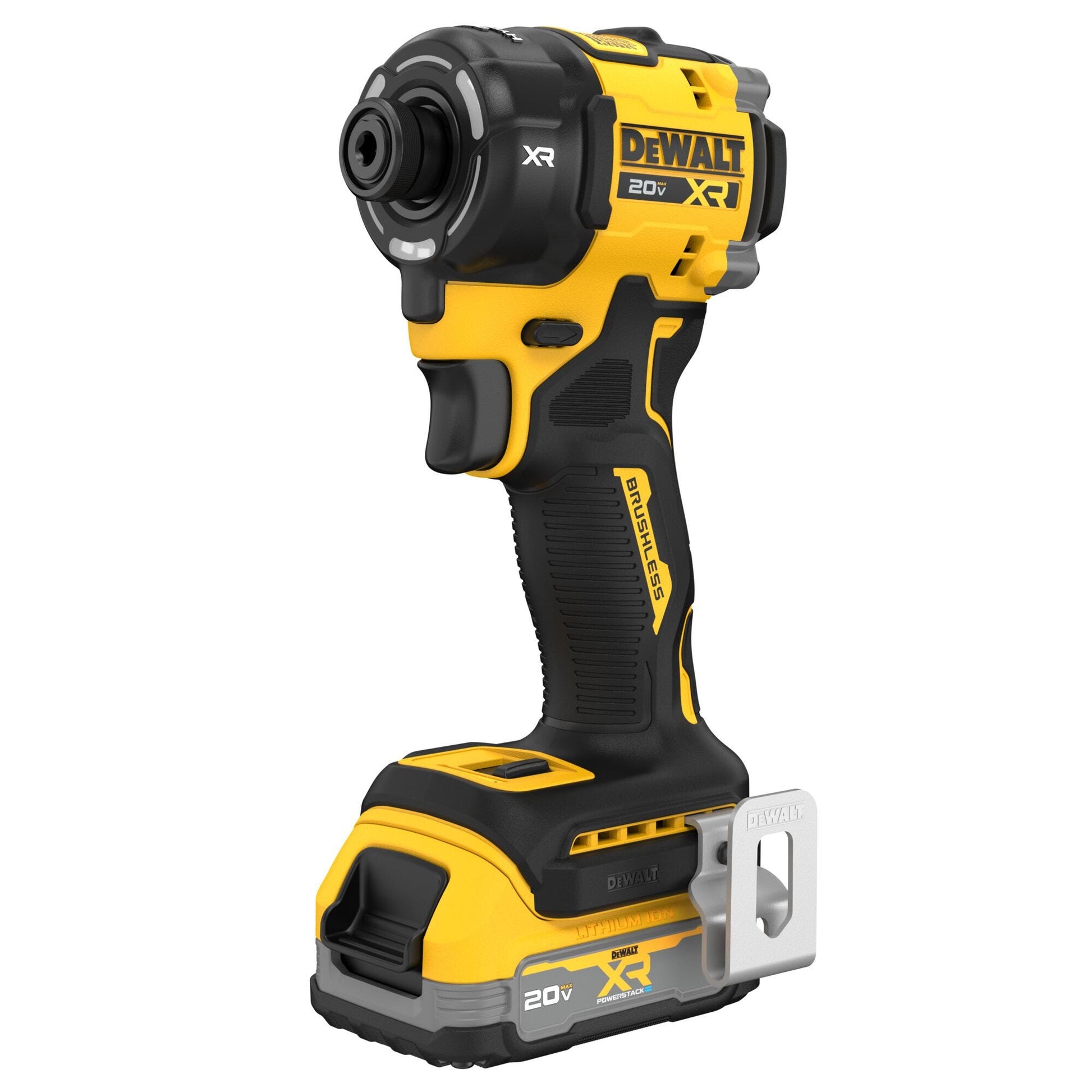 DeWalt DCF870E1 20V MAX XR Brushless 1/4-in. Quiet Hydraulic Impact Driver POWERSTACK Kit