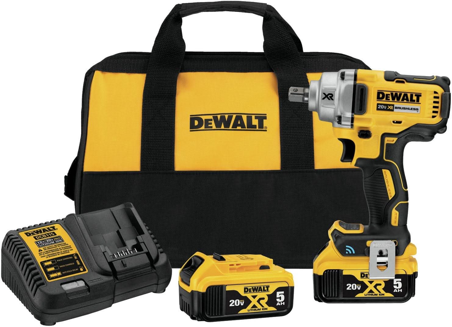 DeWalt DCF896P2 20V MAX Tool Connect 1/2-Inch Mid-Range Detent Pin