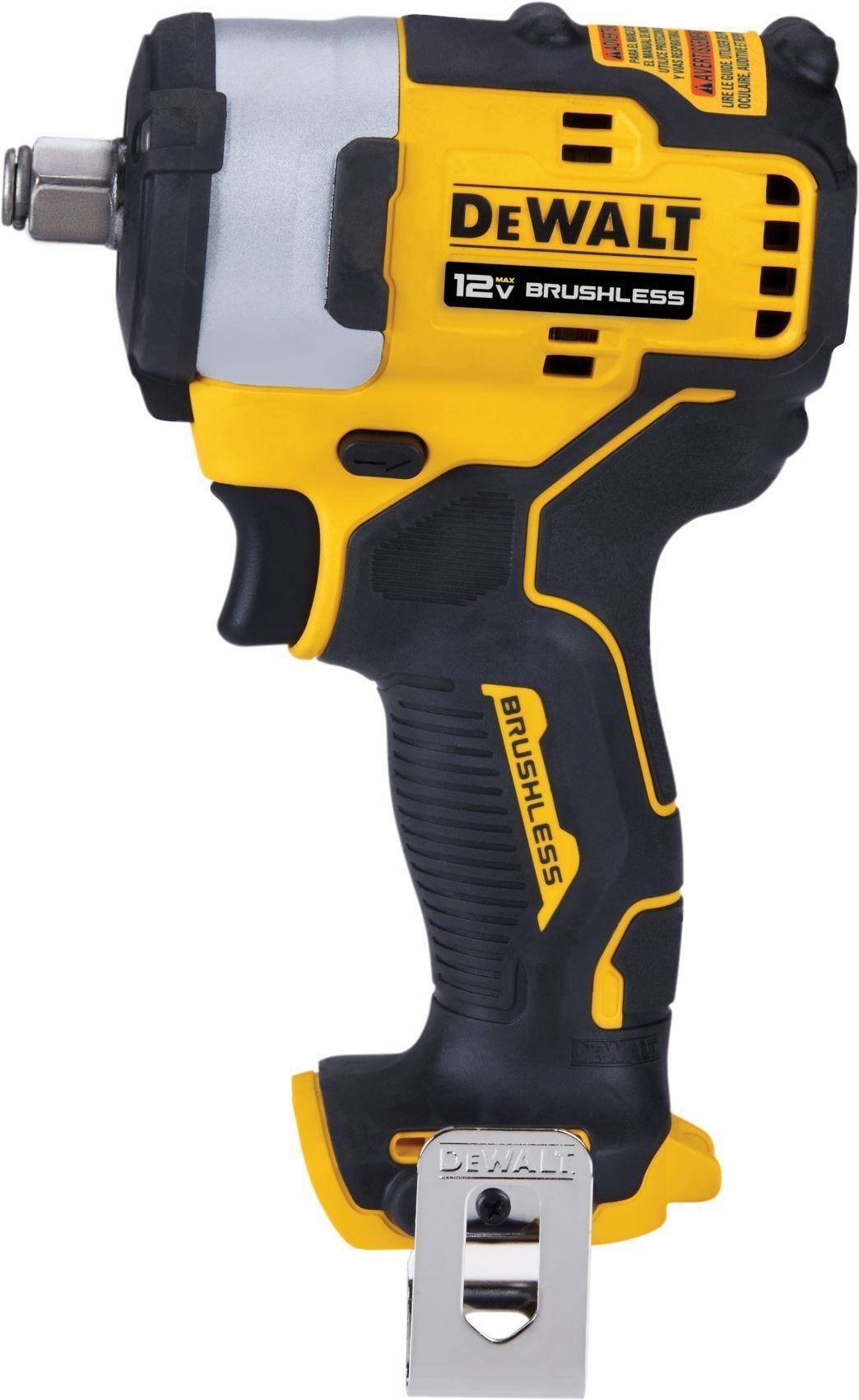 DeWalt XTREME 12V MAX Brushless 1/2-in. Impact Wrench, Tool Only w/ 12V MAX Dual Battery Starter Kit
