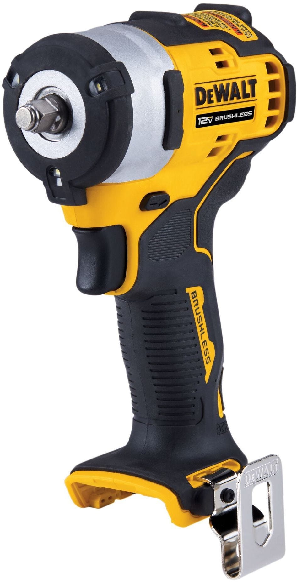 DeWalt XTREME 12V MAX Brushless 3/8-in. Impact Wrench, Tool Only w/ 12V MAX Dual Battery Starter Kit