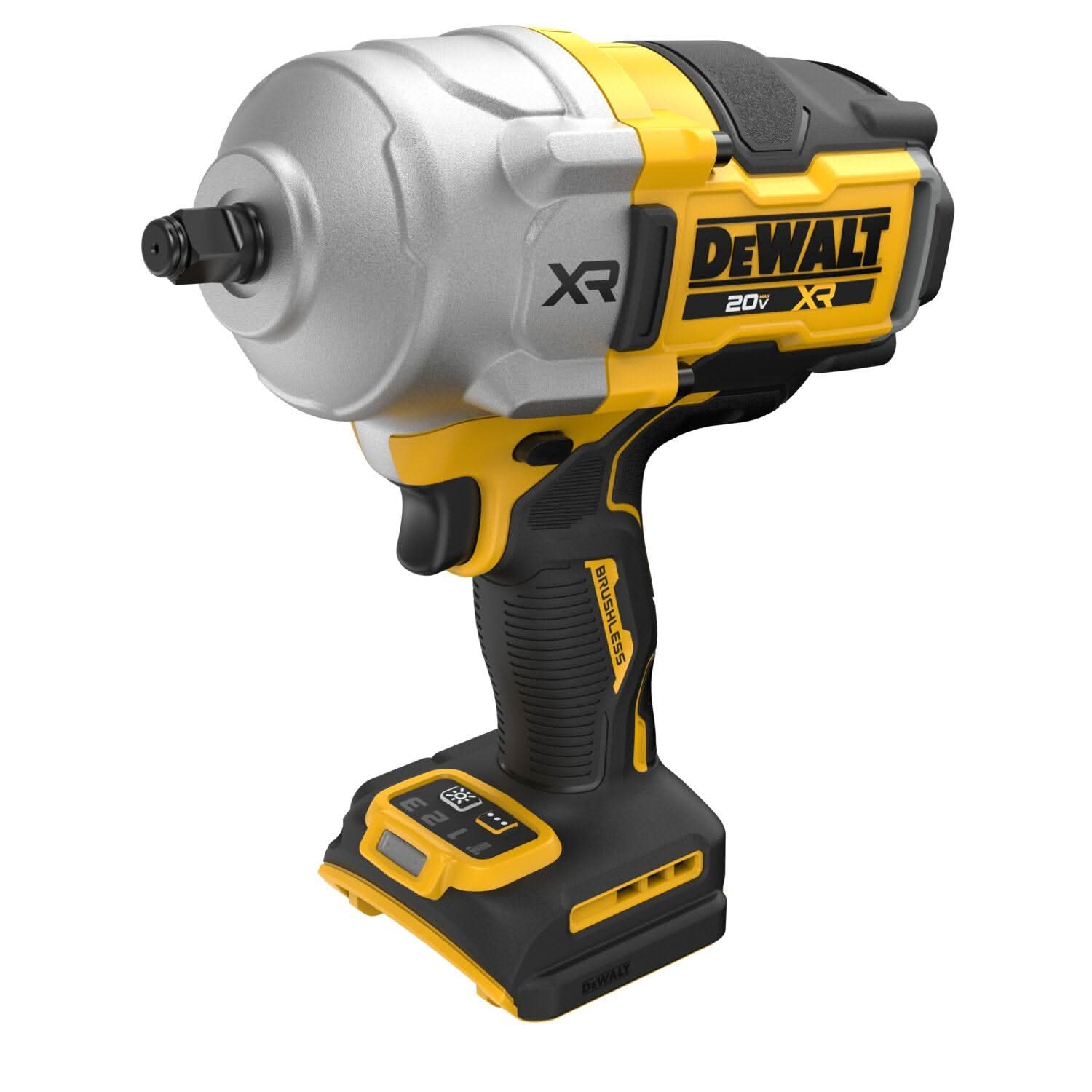 DeWalt 20V MAX XR Brushless 1/2 in. High-Torque Impact Wrench w/ Hog Ring Anvil POWERPACK 8.0Ah Kit