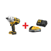 DeWalt 20V MAX XR Brushless 1/2 in. High-Torque Impact Wrench + POWERSTACK 5.0Ah Starter Kit