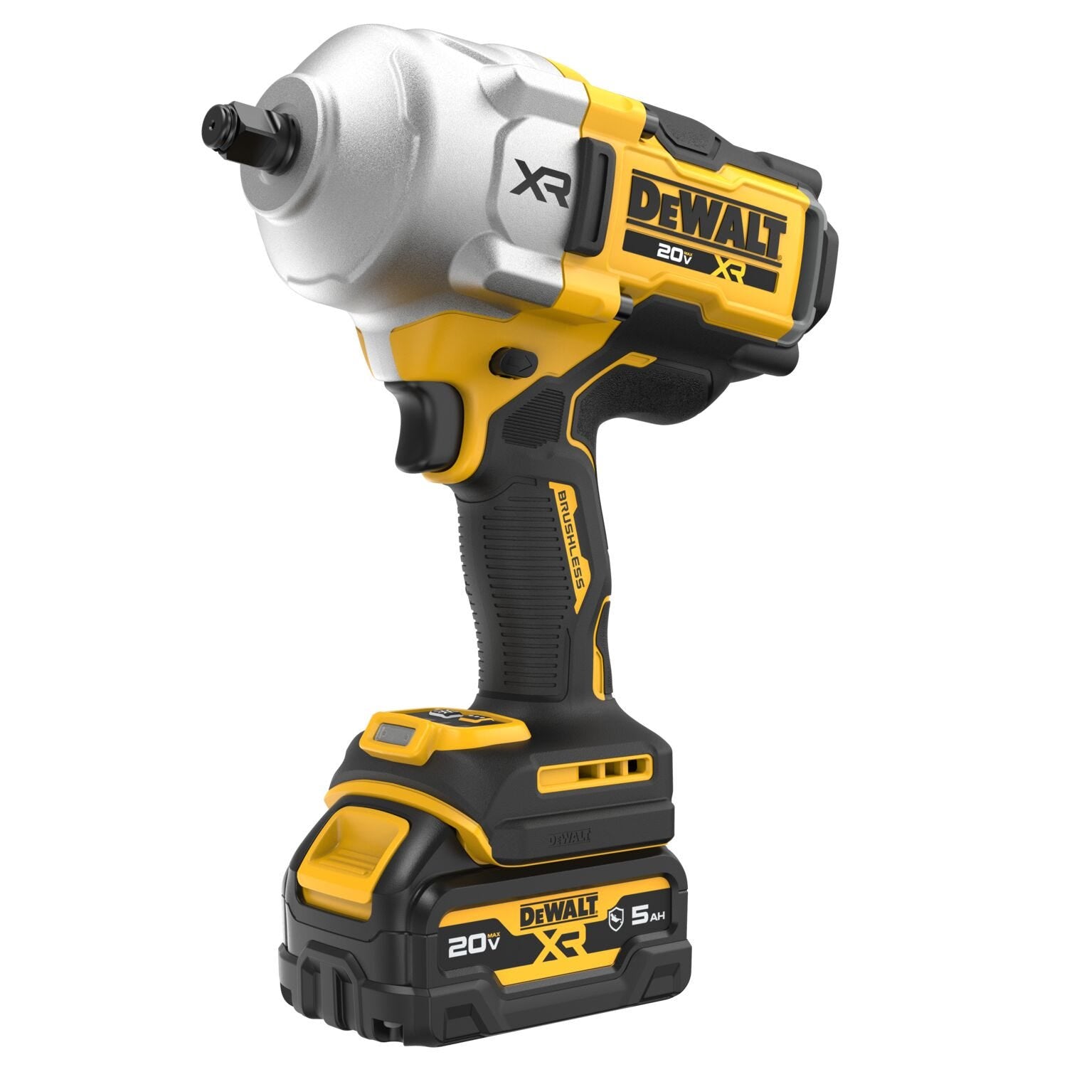 DeWalt DCF961GP1 20V MAX XR Brushless 1/2 in. High-Roque Impact Wrench w/ Hog Ring Anvil 5.0Ah Kit