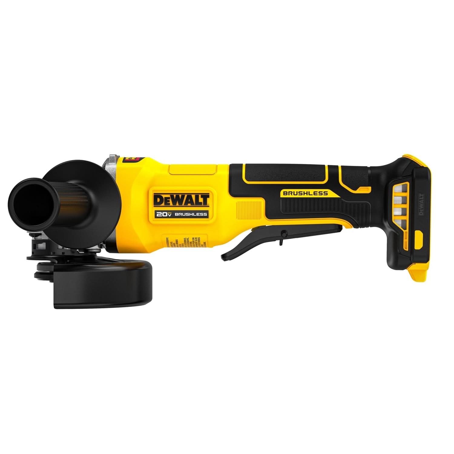 DeWalt DCG408B 20V MAX* Brushless 4-1/2 in. Paddle-Switch Grinder