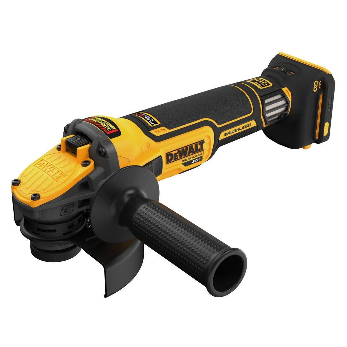 DeWalt DCG409VSB 20V MAX 4-1/2" / 5" Variable Speed Grinder with FLEXVOLT ADVANTAGE Technology, Tool Only