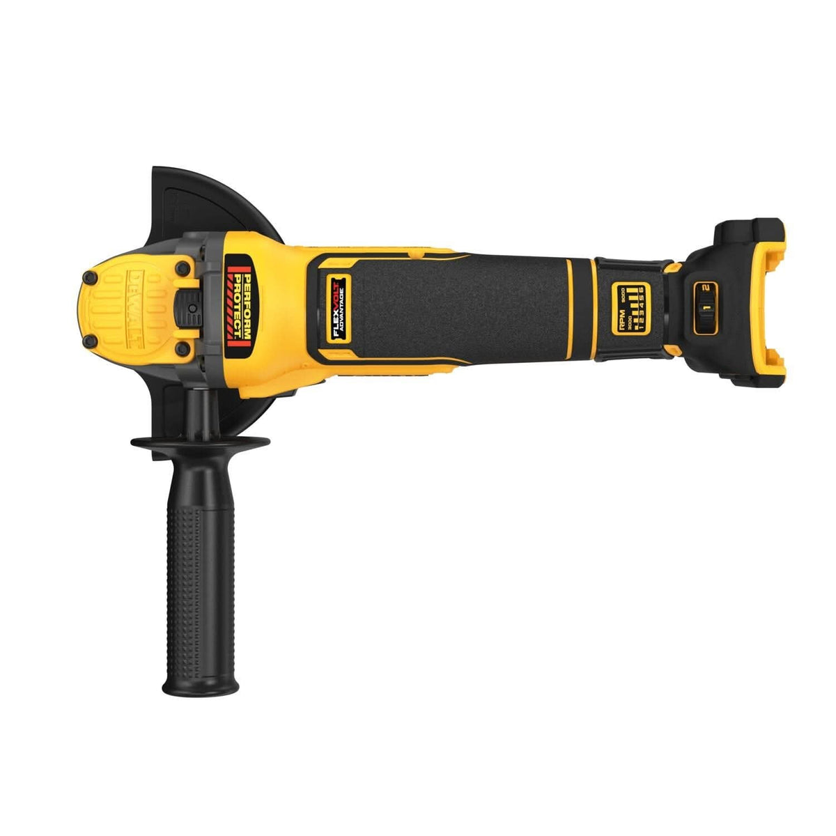 DeWalt DCG409VSB 20V MAX 4-1/2" / 5" Variable Speed Grinder with FLEXVOLT ADVANTAGE Technology, Tool Only