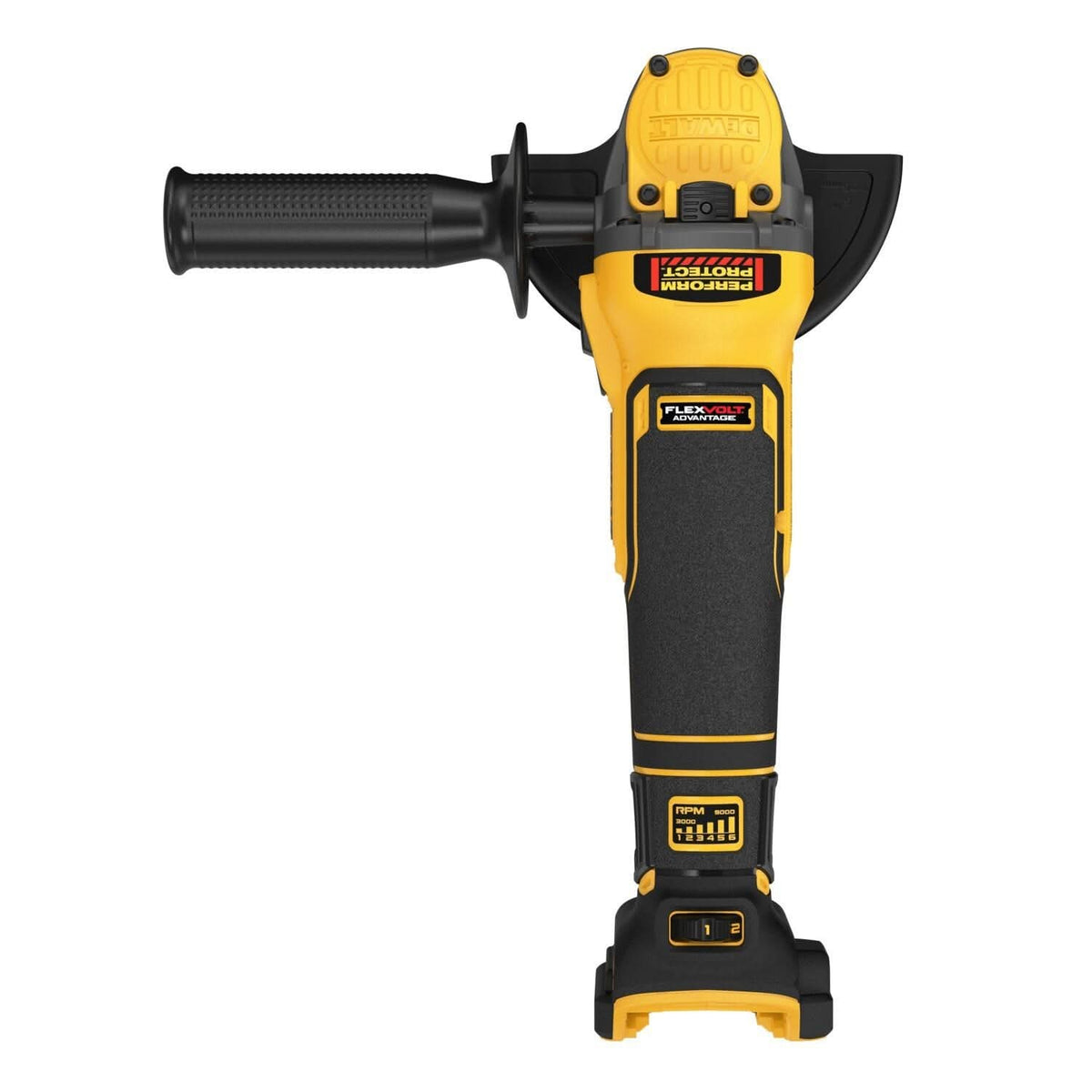 DeWalt DCG409VSB 20V MAX 4-1/2" / 5" Variable Speed Grinder with FLEXVOLT ADVANTAGE Technology, Tool Only