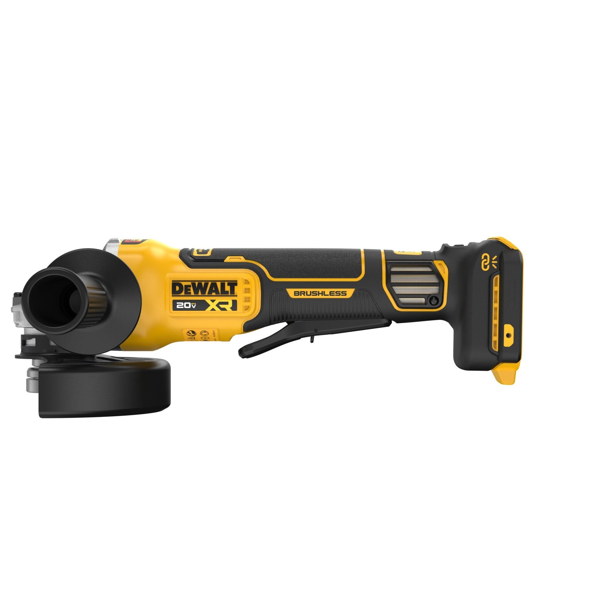 DeWalt DCG410VSB 20V MAX XR Brushless Variable Speed 4-1/2" / 5" Angle Grinder w/ Paddle Switch, Tool Only