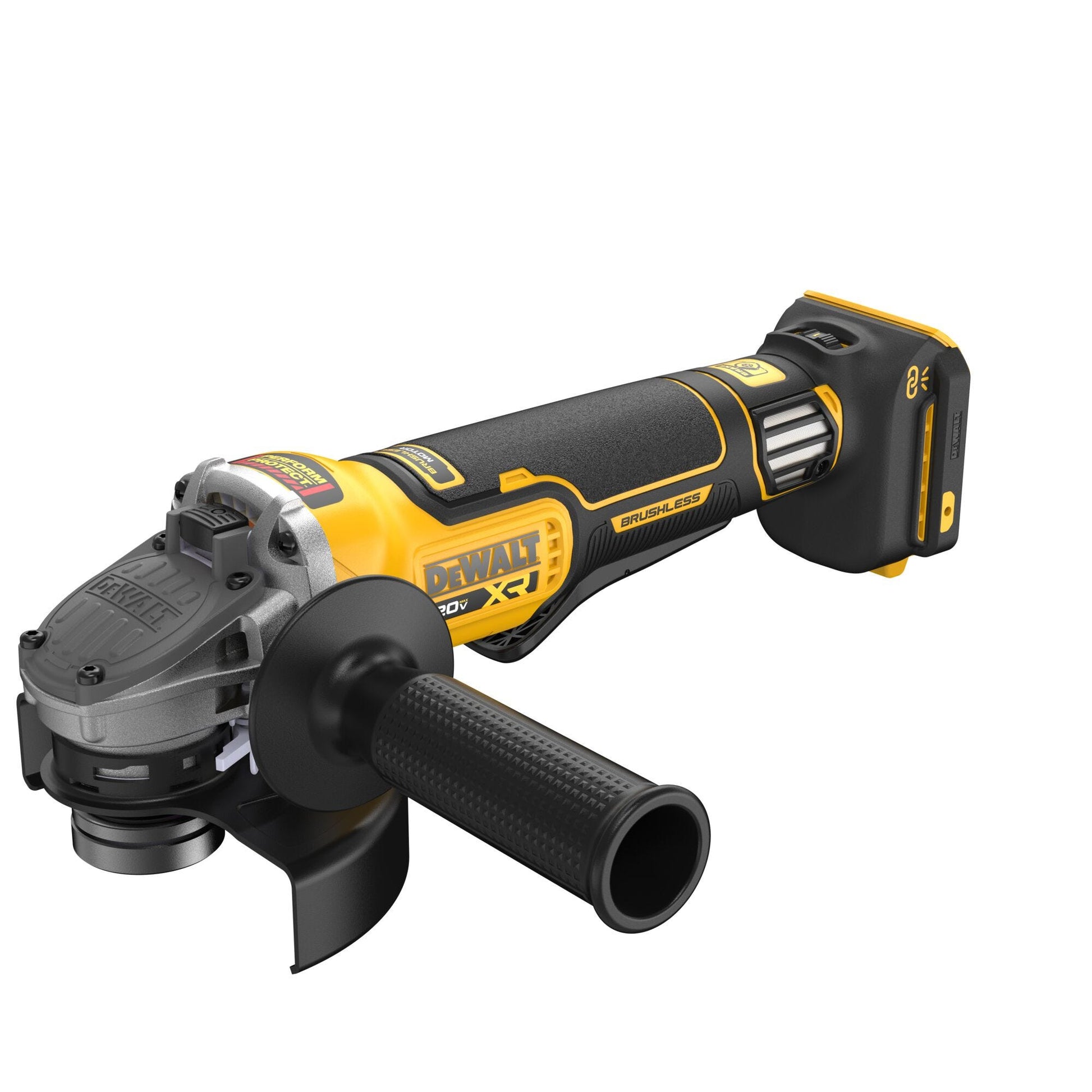 DeWalt DCG410VSB 20V MAX XR Brushless Variable Speed 4-1/2" / 5" Angle Grinder w/ Paddle Switch, Tool Only