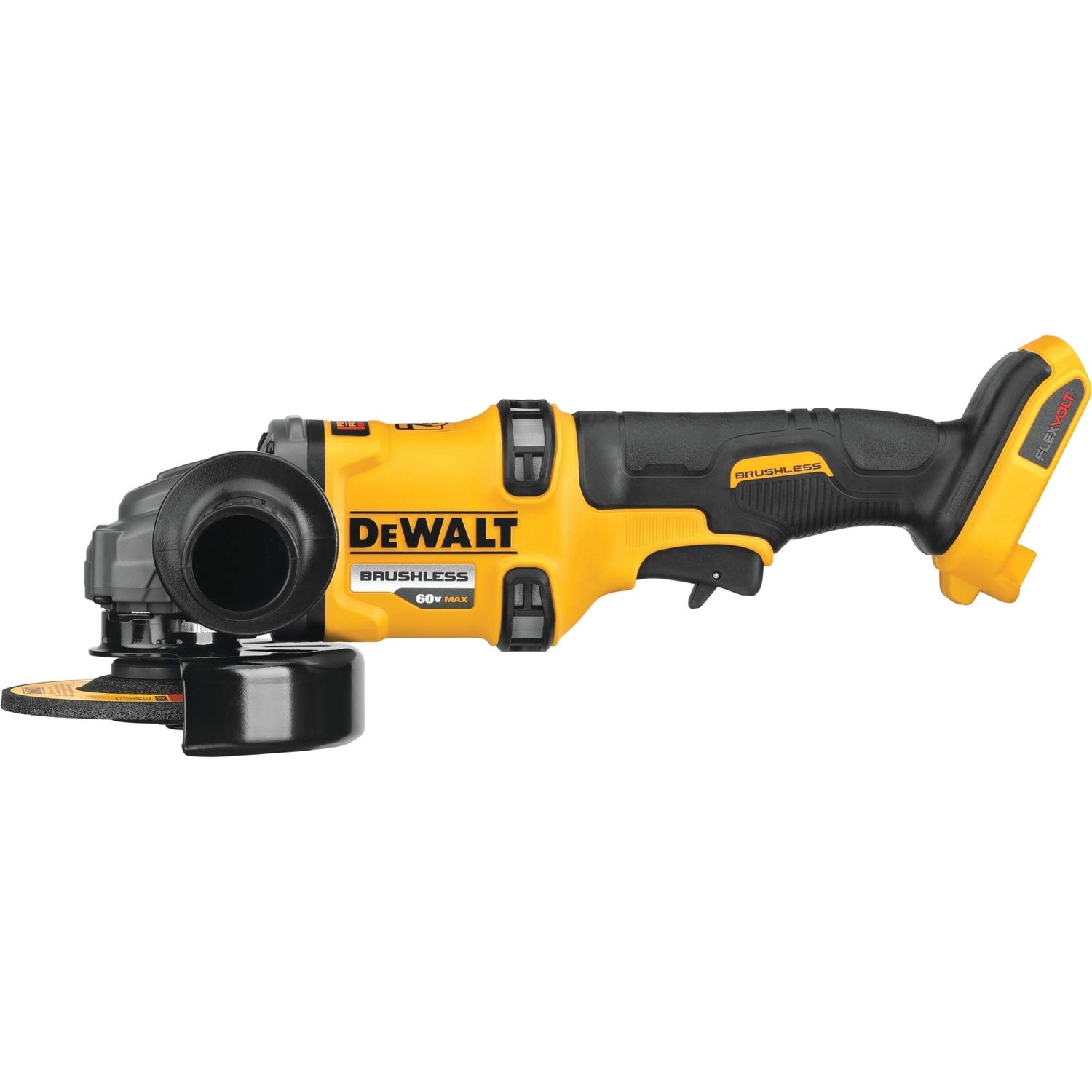DeWalt DCG418B Flexvolt 60V MAX Brushless 4-1/2" - 6" Cordless Grinder With Kickback Brake, Tool Only