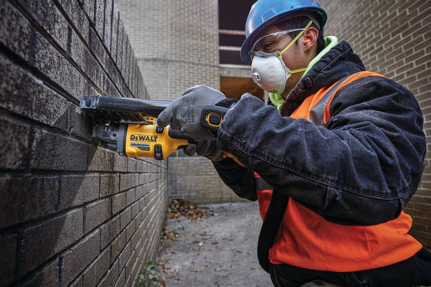 DeWalt DCG418X2 FLEXVOLT 60V MAX Brushless 4-1/2 in. - 6 in. Cordless Grinder 9.0Ah Kit