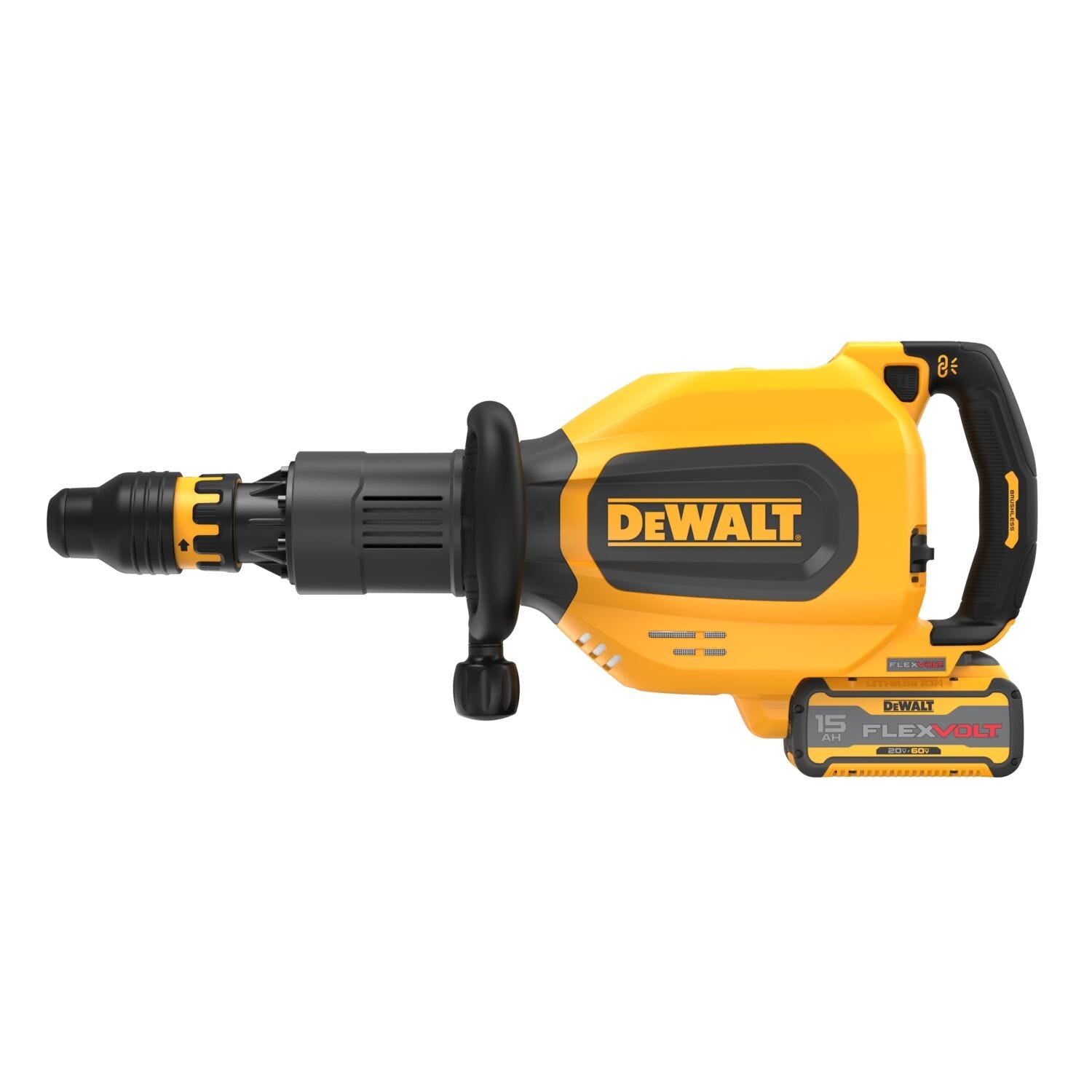 DeWalt DCH911Z2 FlexVolt 20V/60V MAX 27 Lb. SDS MAX Inline Chipping Hammer 15.0Ah Kit