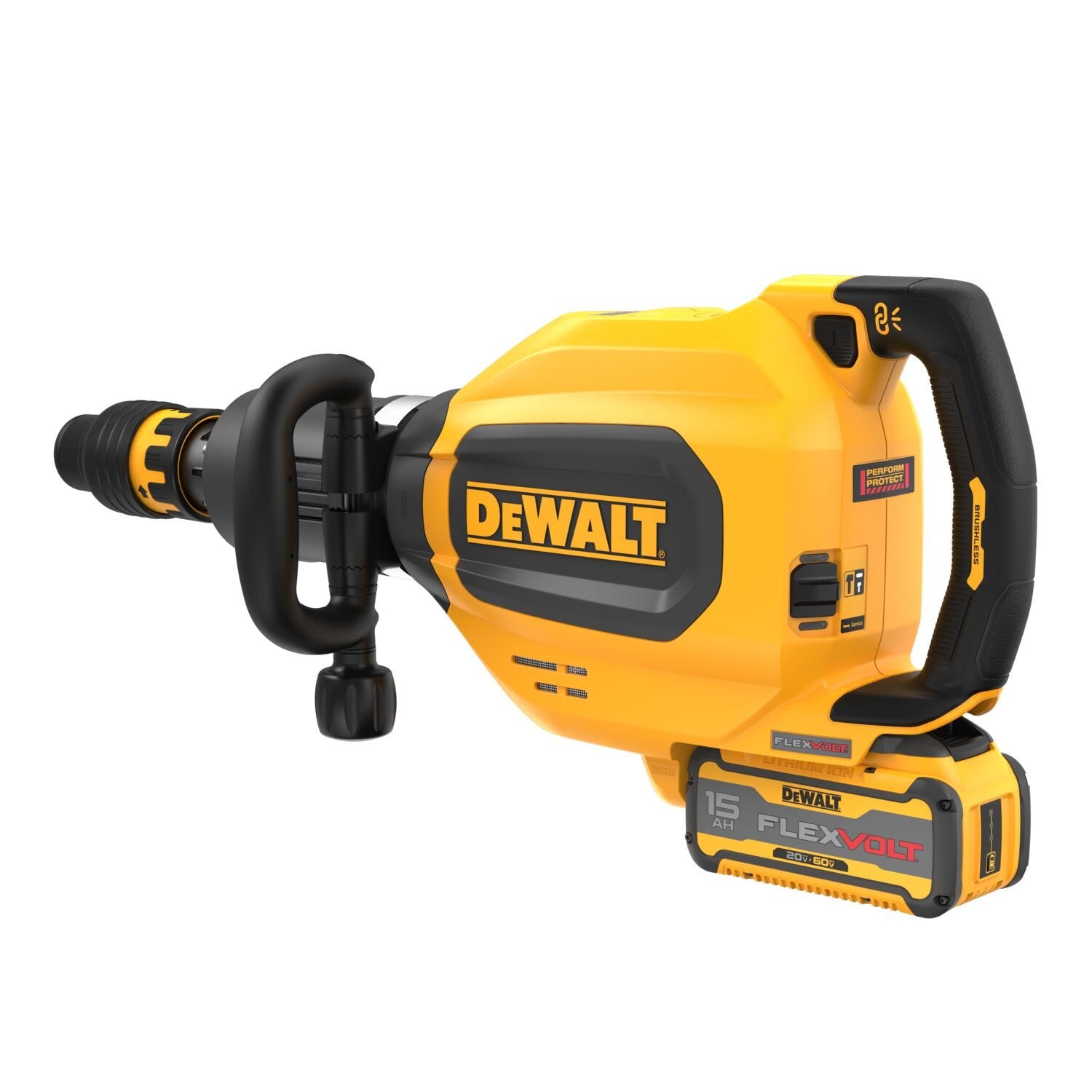 DeWalt DCH911Z2 FlexVolt 20V/60V MAX 27 Lb. SDS MAX Inline Chipping Hammer 15.0Ah Kit