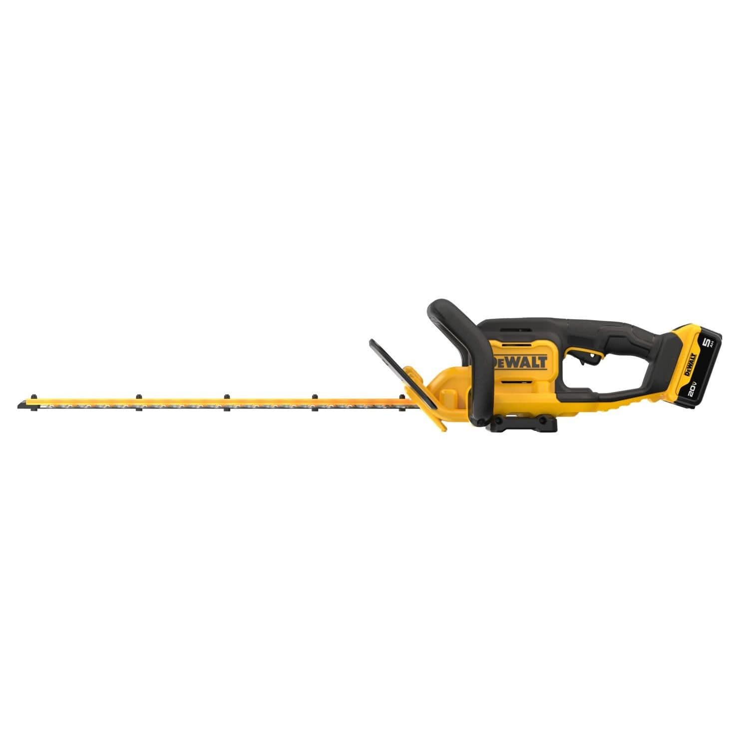 DeWalt DCHT821P1 20V MAX* Cordless 22-in. Hedge Trimmer 5.0Ah Kit