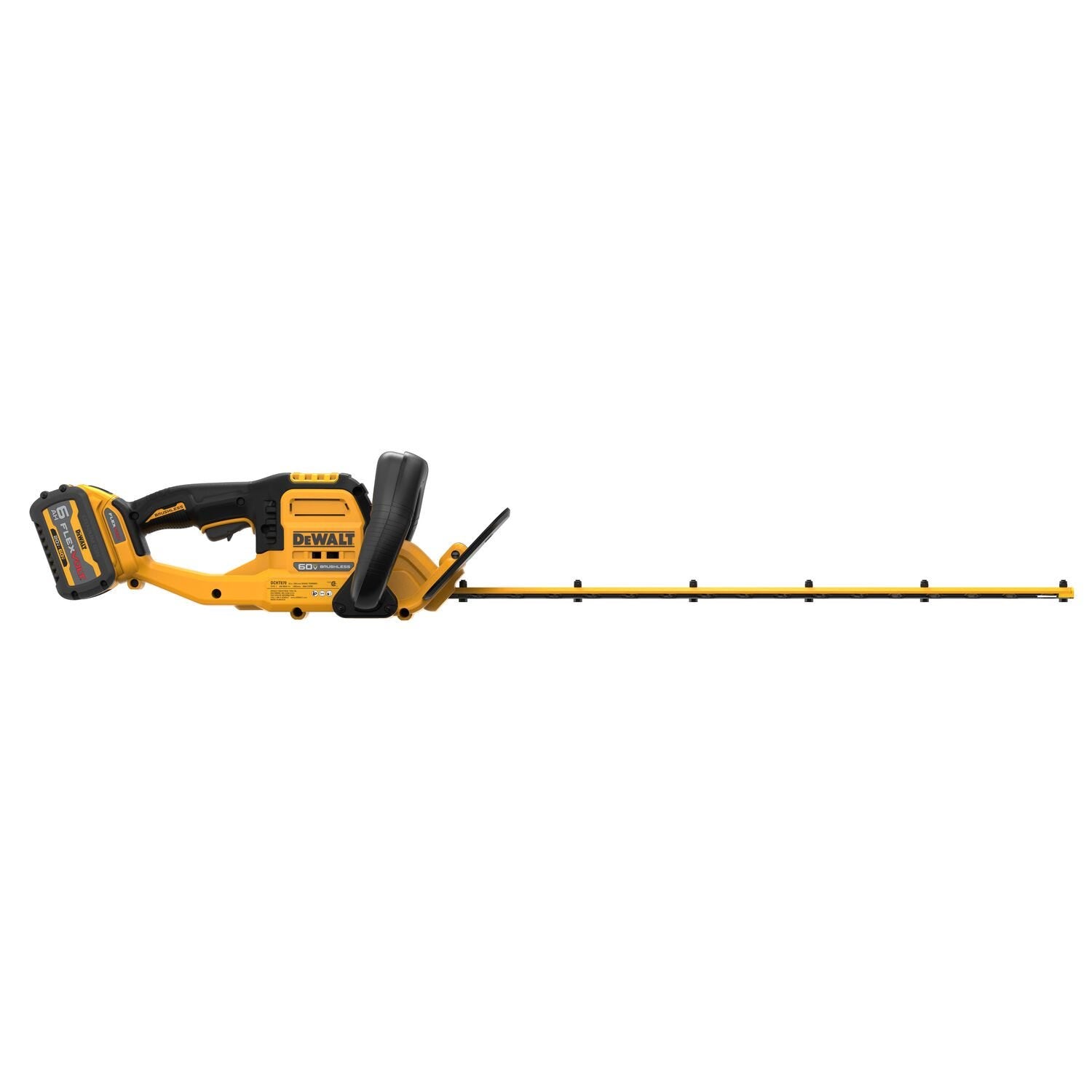DeWalt DCHT870T1 FLEXVOLT 20V/60V MAX 26 in. Brushless 26 in. Hedge Trimmer 6.0Ah Kit