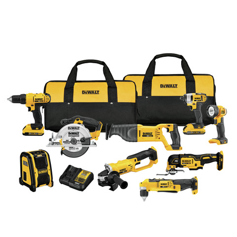 DeWalt DCK940D2 20V MAX Lithium Ion 9-Tool Combo Kit