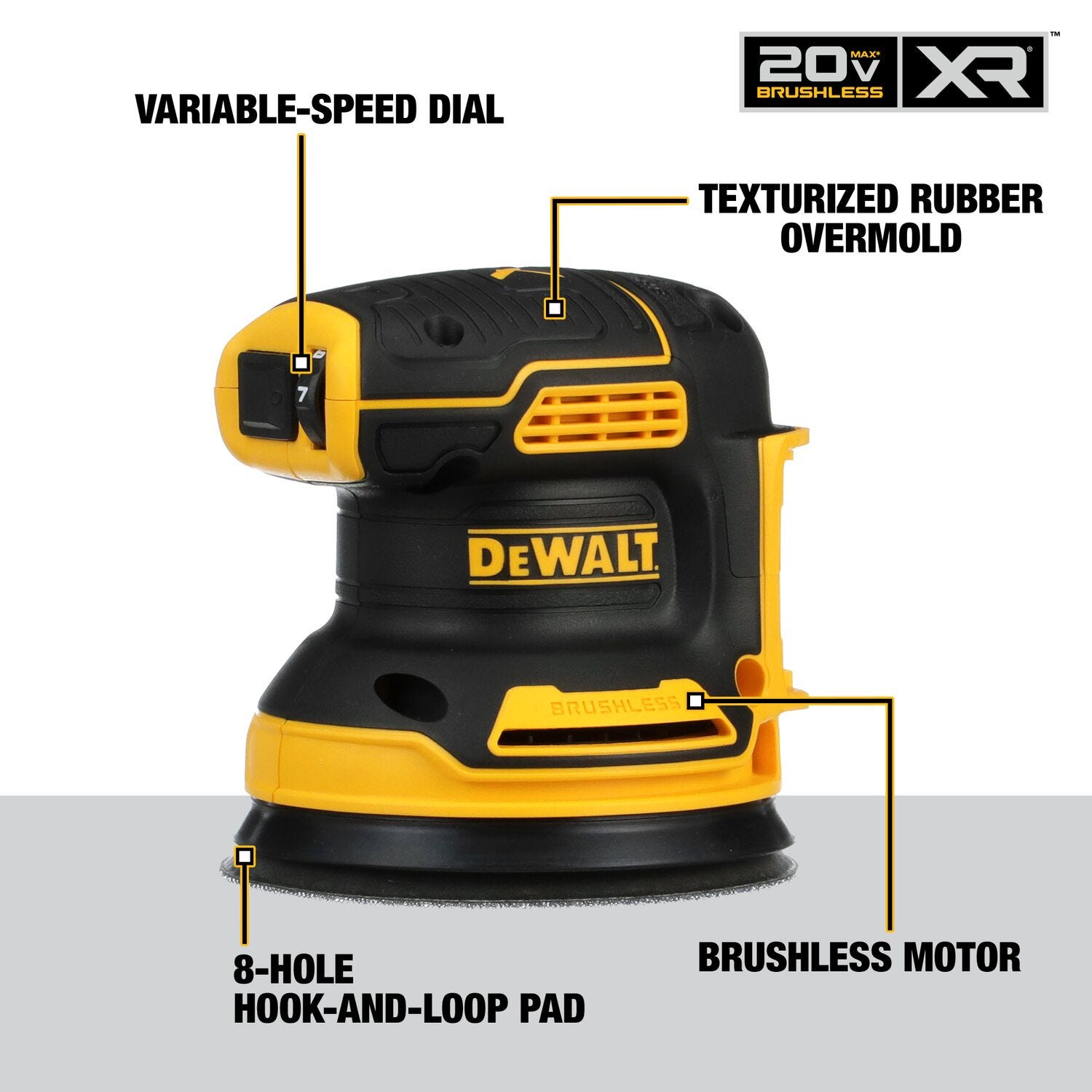 DeWalt DCKSS521D2 20V MAX Brushless 5-Tool 2.0Ah Combo Kit w/ Contractor Bag