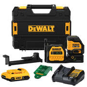 Dewalt DCLE34020G DEWALT 12V / 20V MAX Cross Line Green Laser 2.0Ah Kit