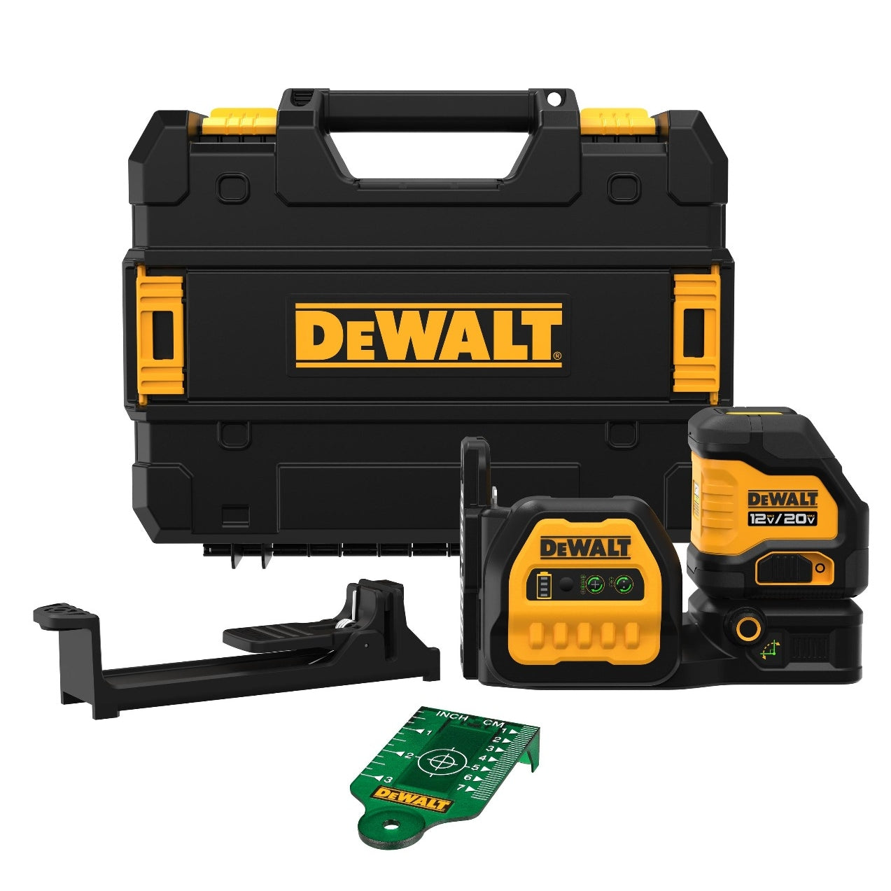 Dewalt DCLE34020GB DEWALT 12V / 20V MAX Cross Line Green Laser, Tool Only