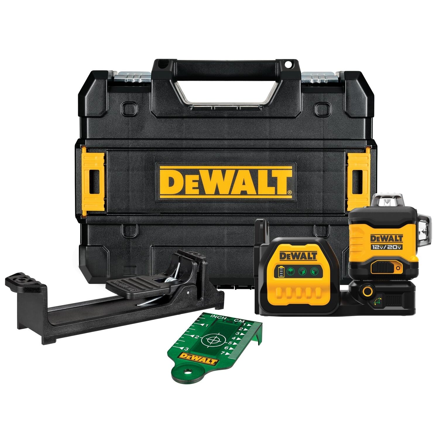 Dewalt DCLE34030GB DEWALT 12V / 20V MAX 3x360-Degree Green Laser, Tool Only