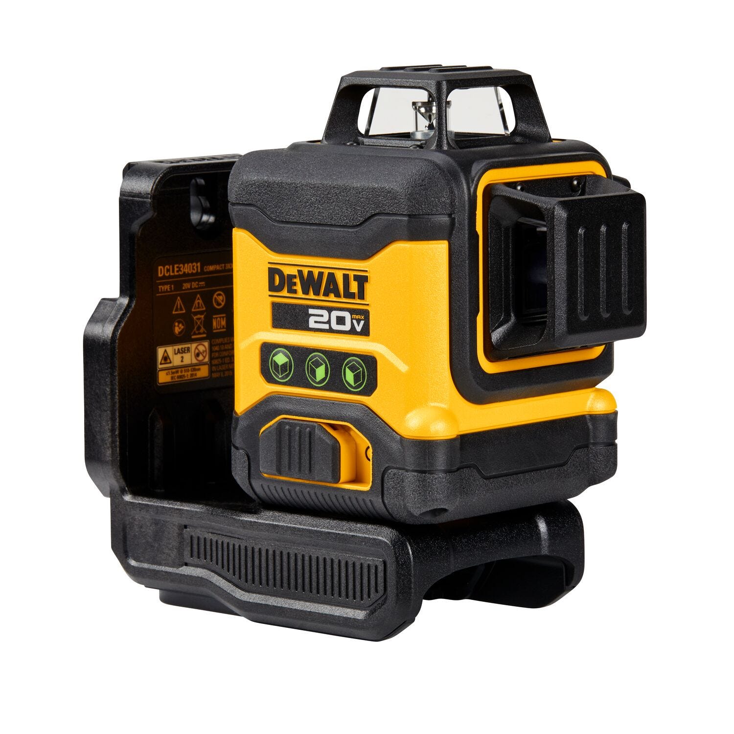 DeWalt DCLE34031B 20V 3x360 Green Line Laser, Tool Only