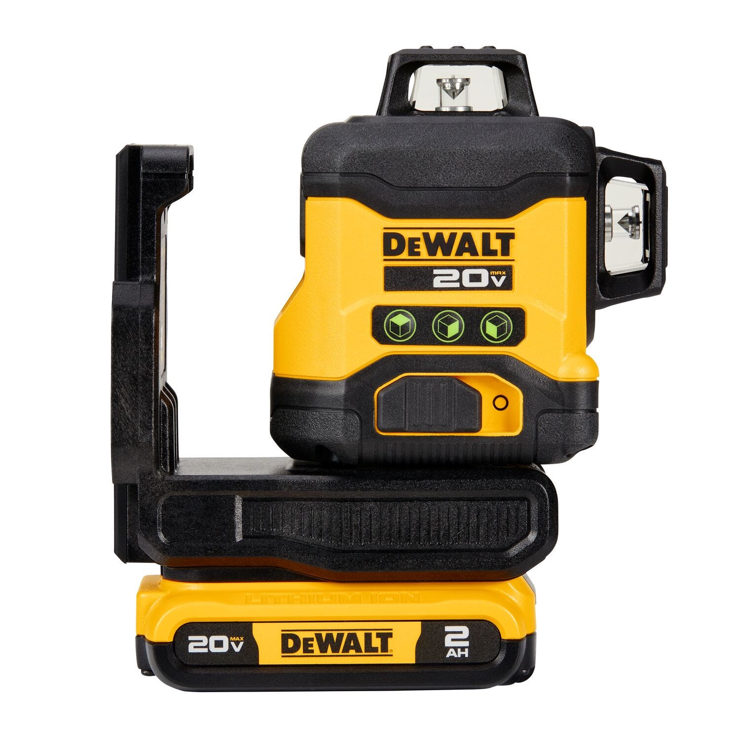 DeWalt DCLE34031D1 20V 3x360 Green Line Laser 2.0Ah Kit