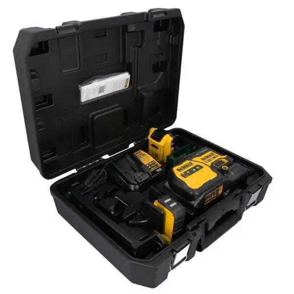 DeWalt DCLE34033D1 20V MAX XR 3x360 High Precision Green Laser Level 2.0Ah Kit
