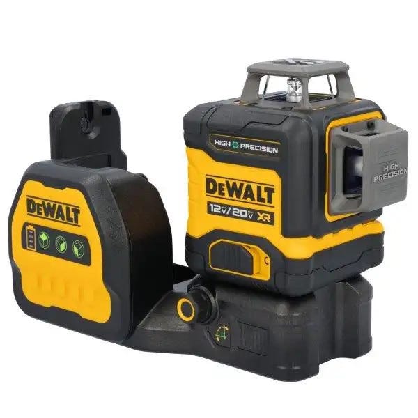 DeWalt DCLE34033D1 20V MAX XR 3x360 High Precision Green Laser Level 2.0Ah Kit