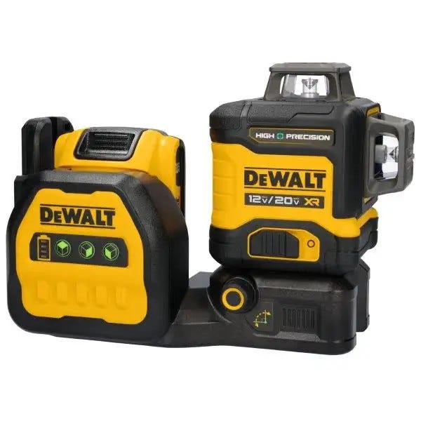 DeWalt DCLE34033D1 20V MAX XR 3x360 High Precision Green Laser Level 2.0Ah Kit