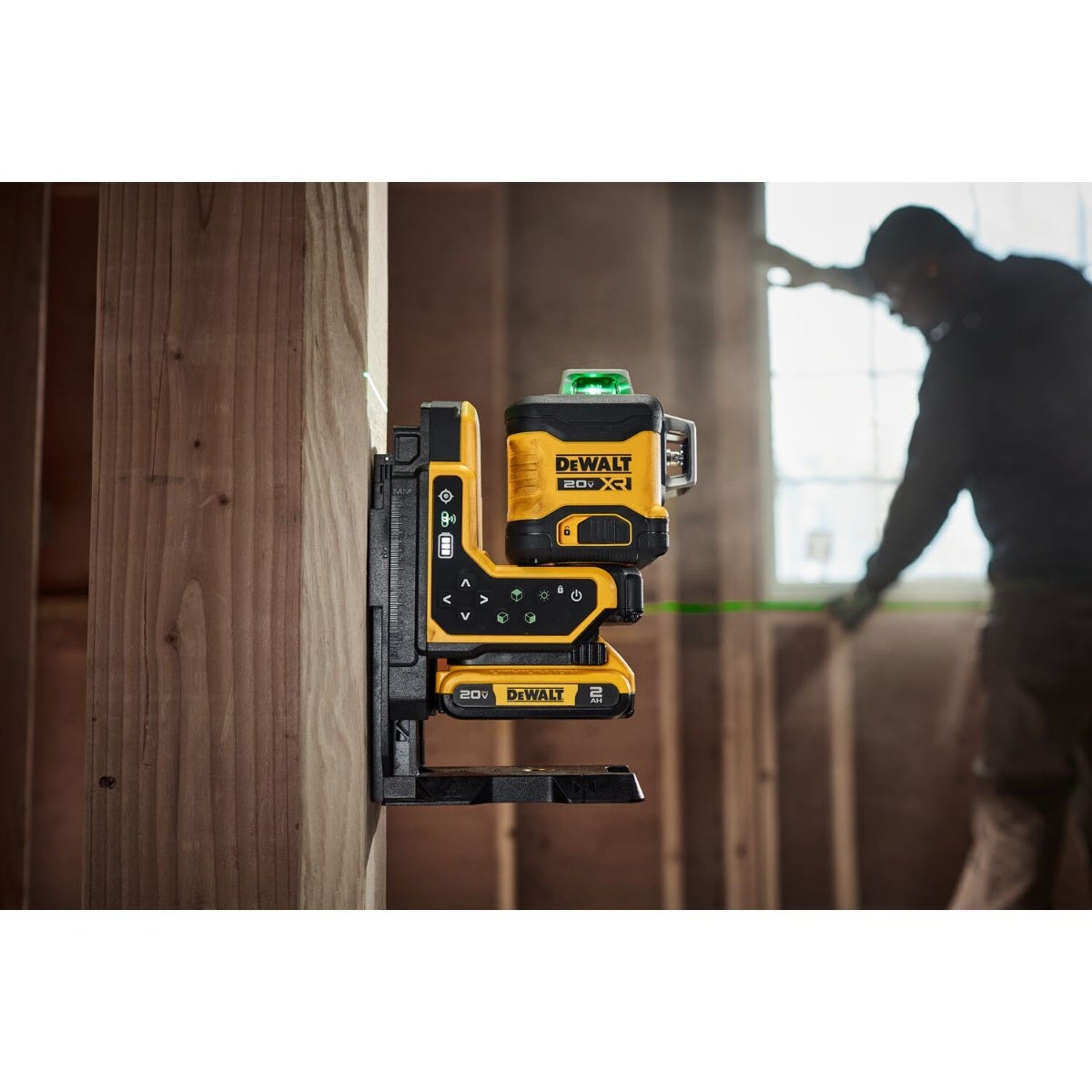 DeWalt DCLE34035D1 20V MAX 3x360 Remote Control Laser Kit