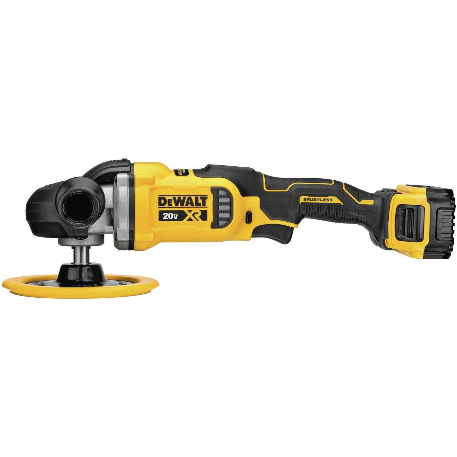 DeWalt DCM849P2 20V MAX XR 7-inch Cordless Variable Speed Rotary Polisher 5.0Ah Kit